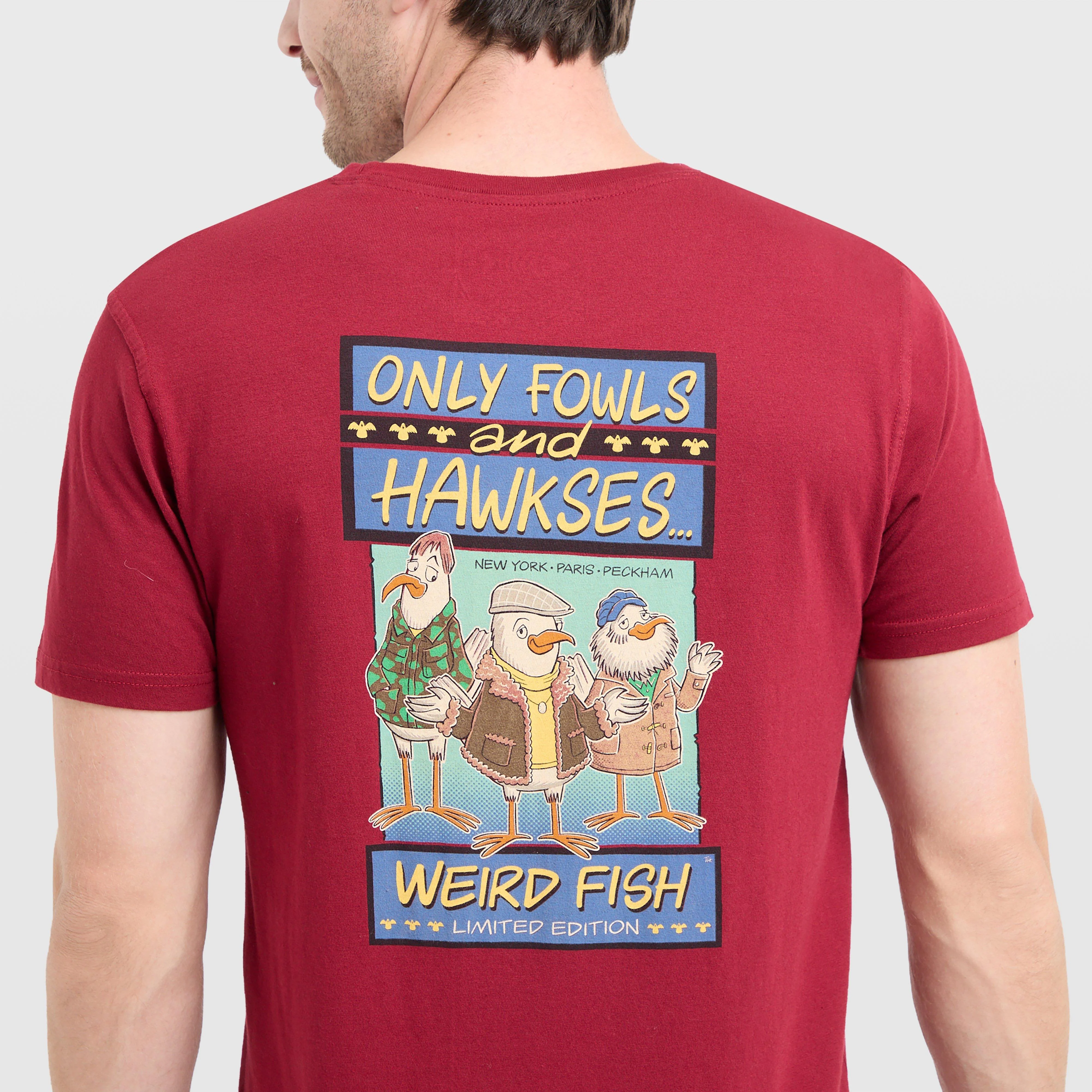 Men’s Only Fowls and Hawkses Artist T-Shirt - Image 6
