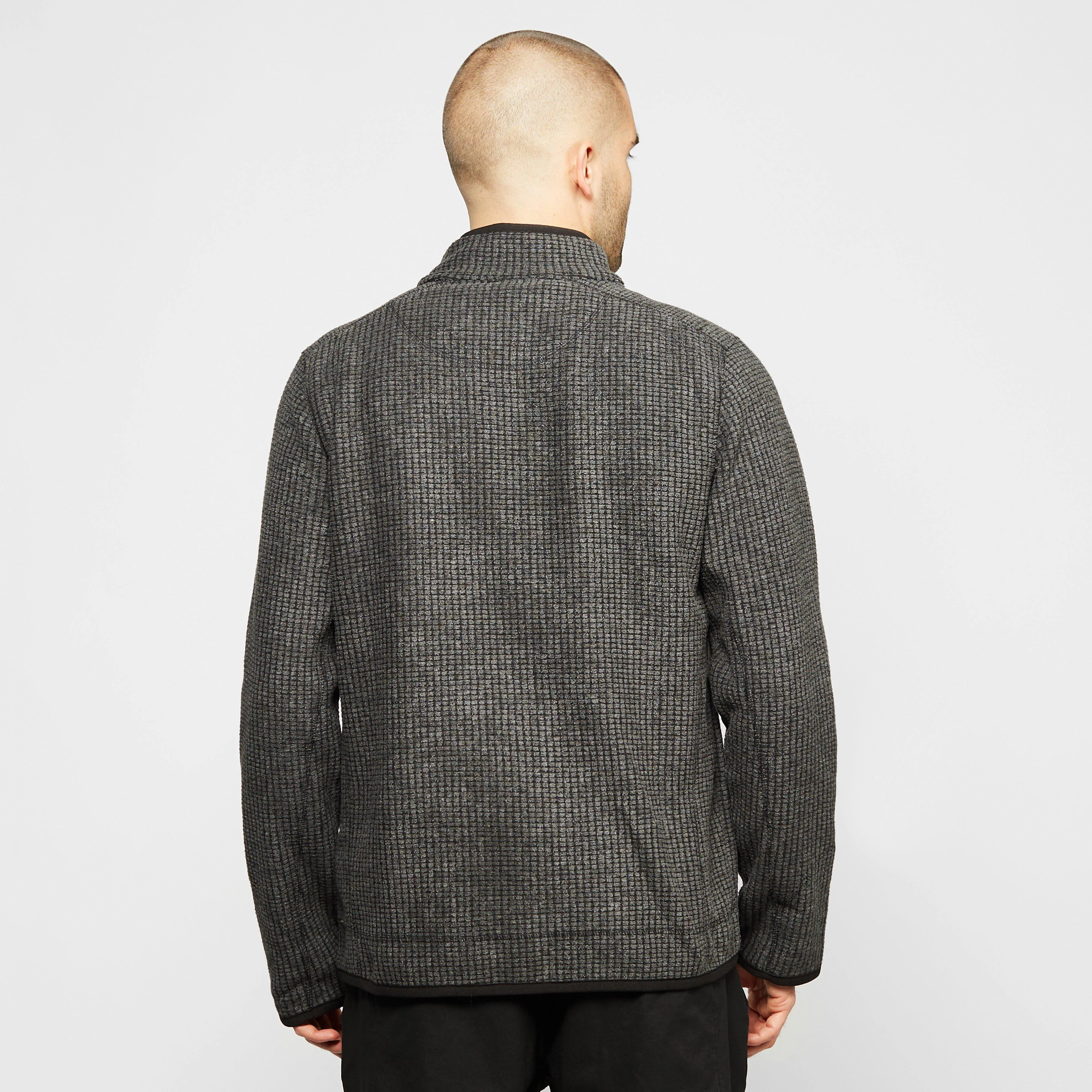Men’s Rossten Recycled Full Zip Grid Fleece - Image 2