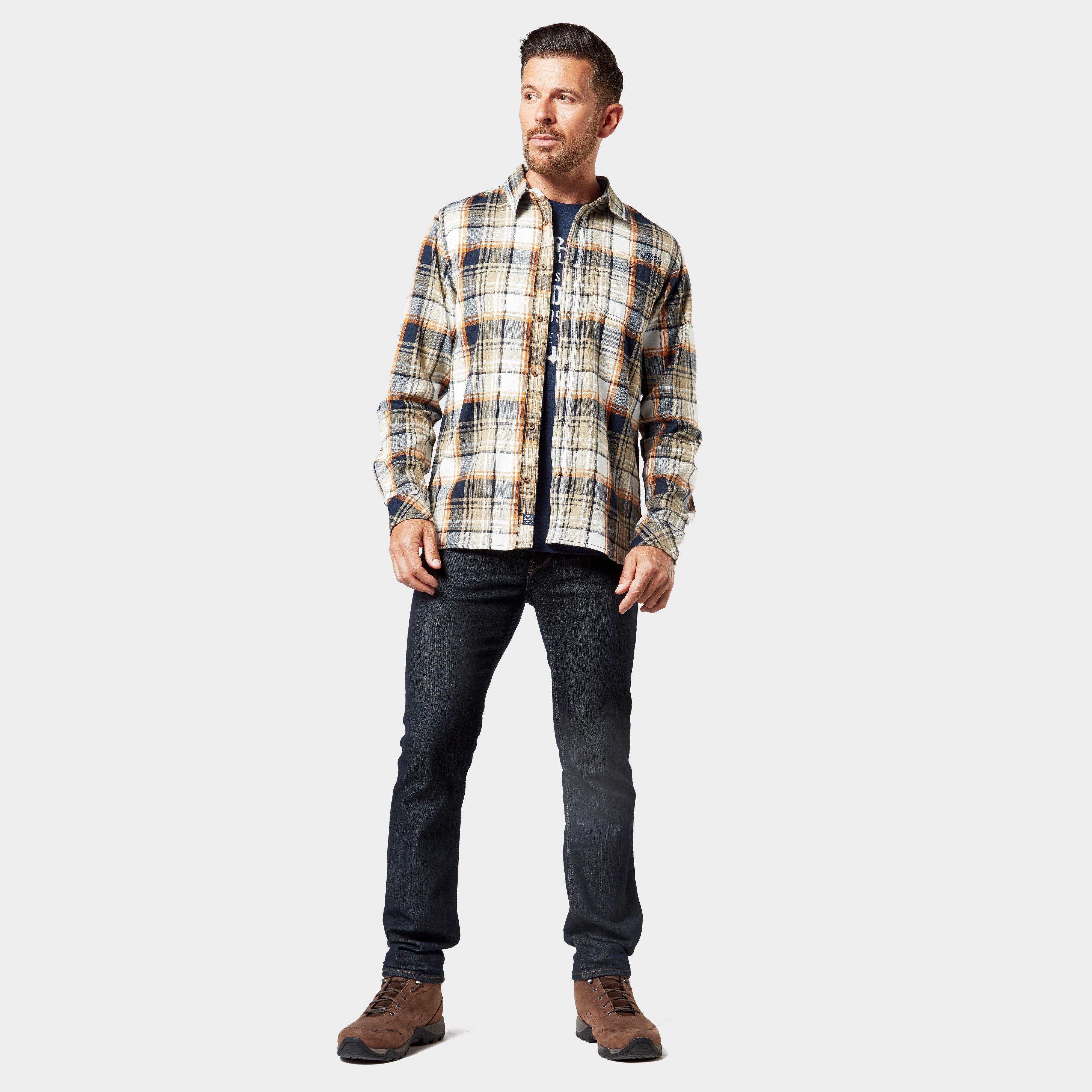 Men's Sedona Herringbone Check Shirt - Image 3