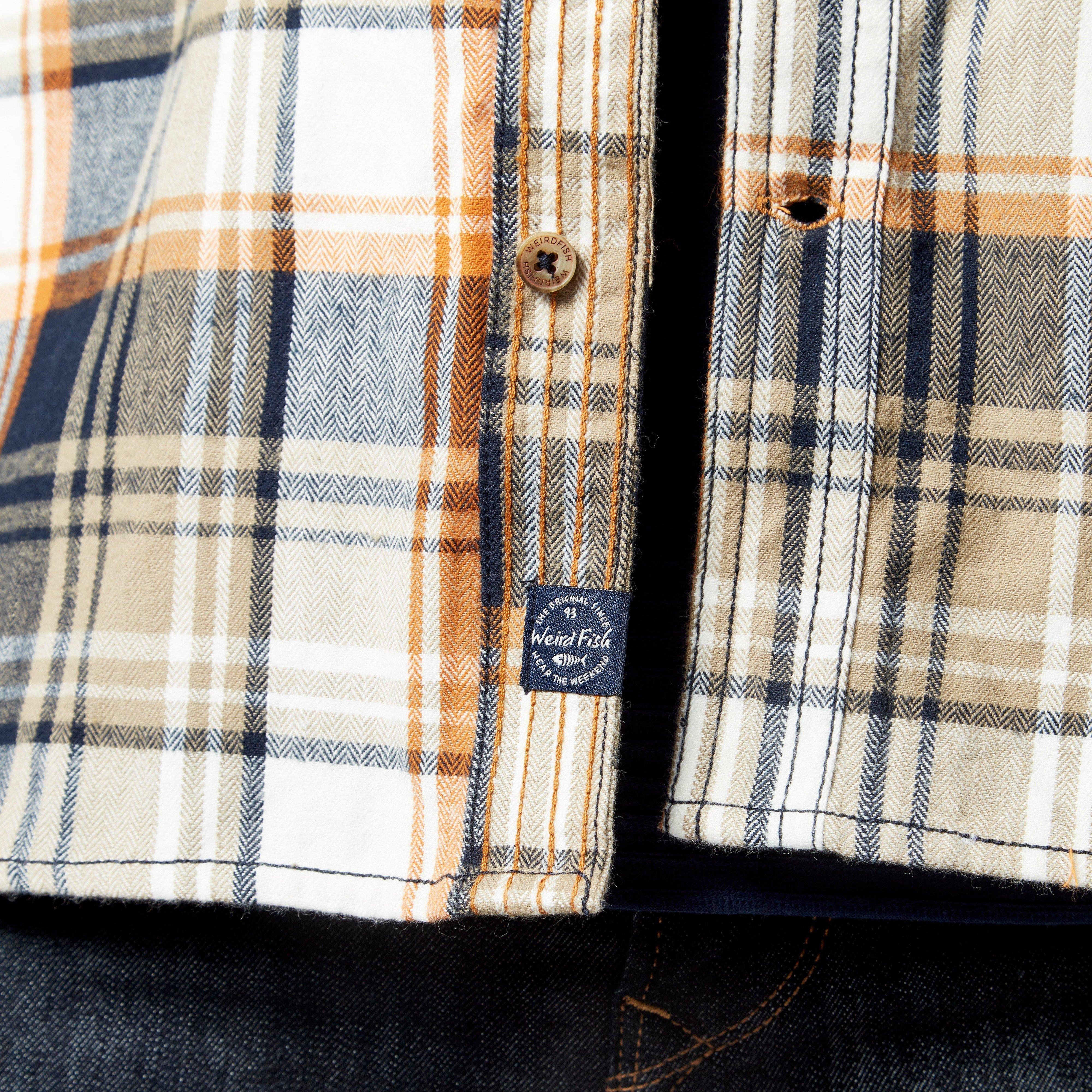 Men's Sedona Herringbone Check Shirt - Image 7