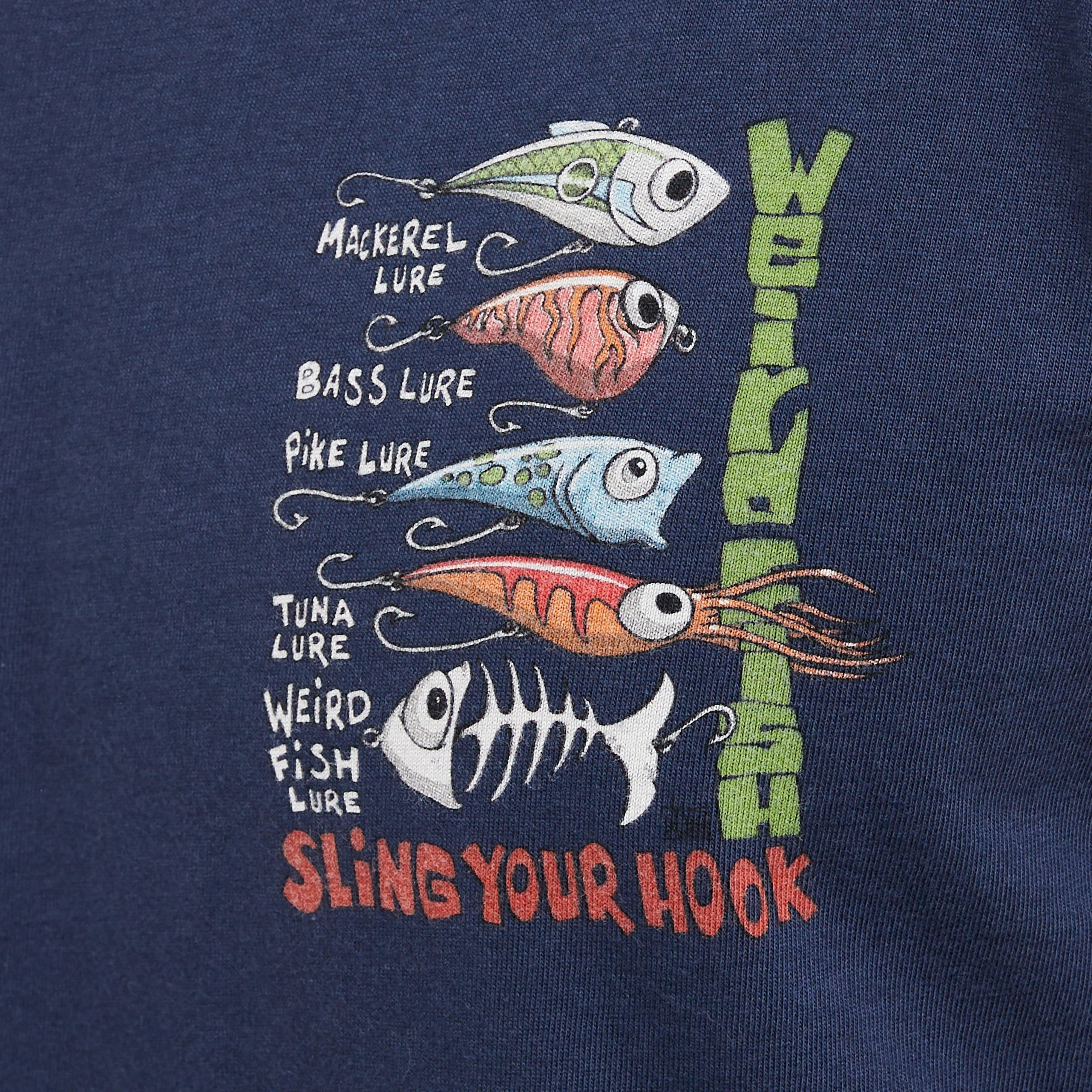 Men's Sling Your Hook Back Print Artist T-Shirt - Image 5