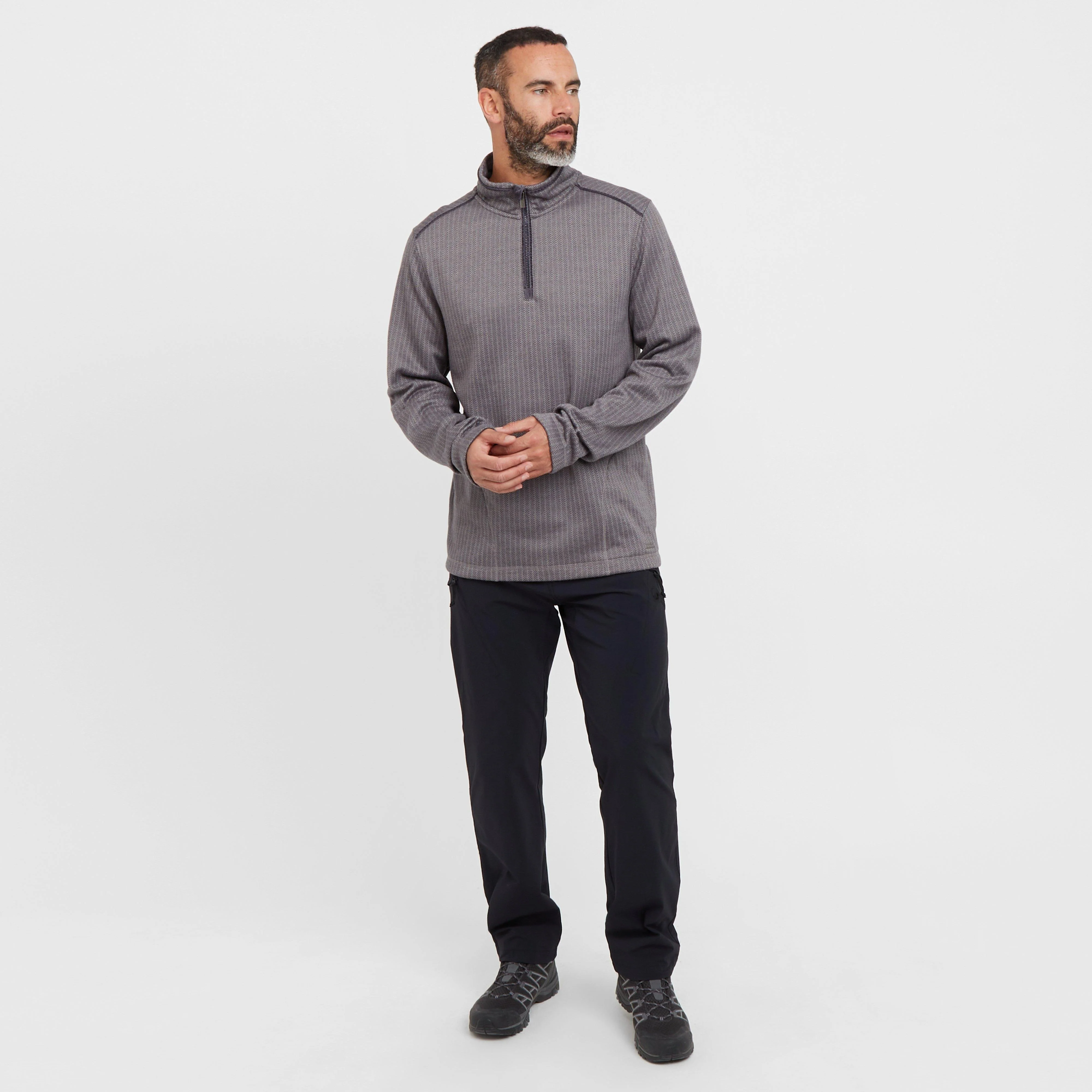 Men’s Sterling Herringbone 1/4 Zip Fleece - Image 3