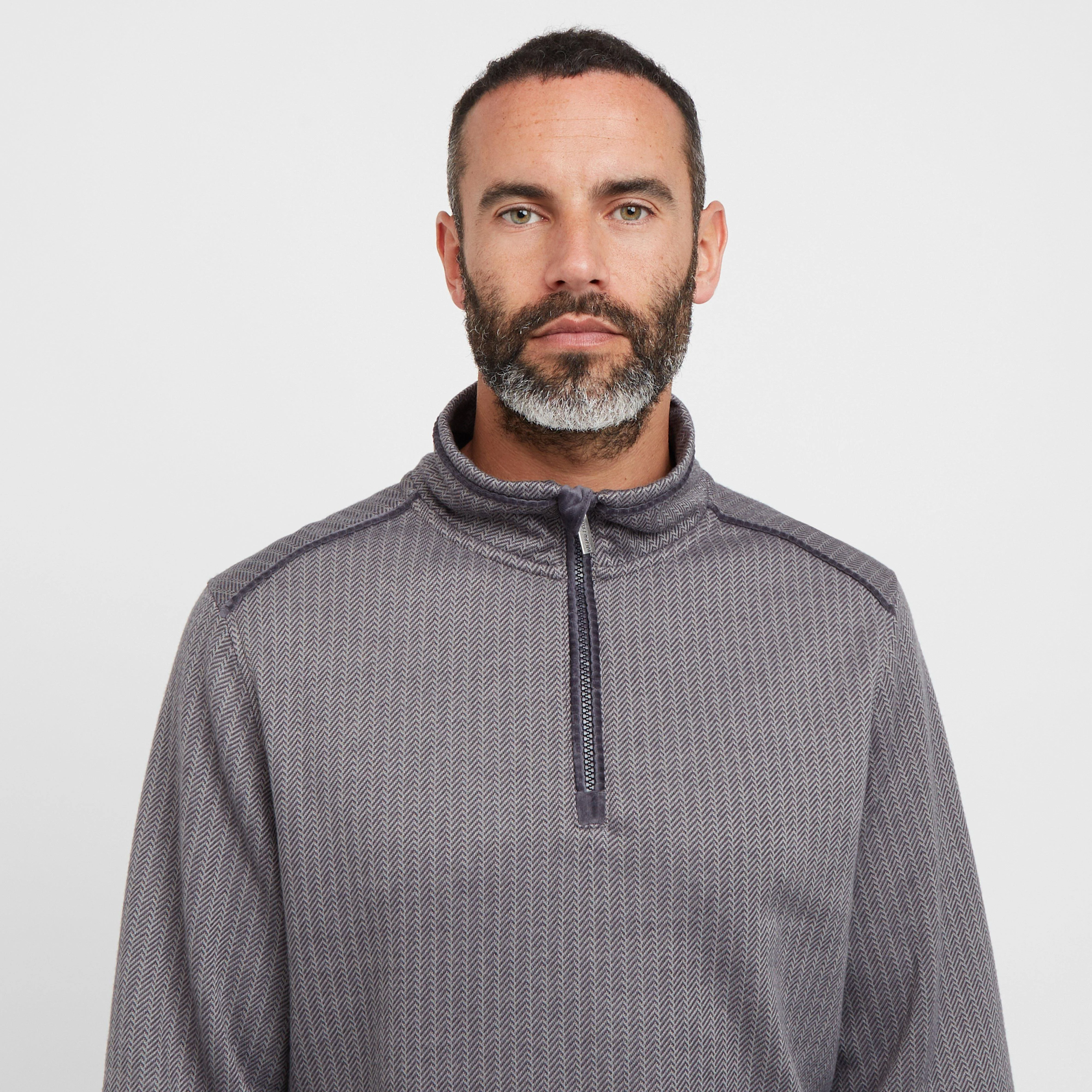 Men’s Sterling Herringbone 1/4 Zip Fleece - Image 5