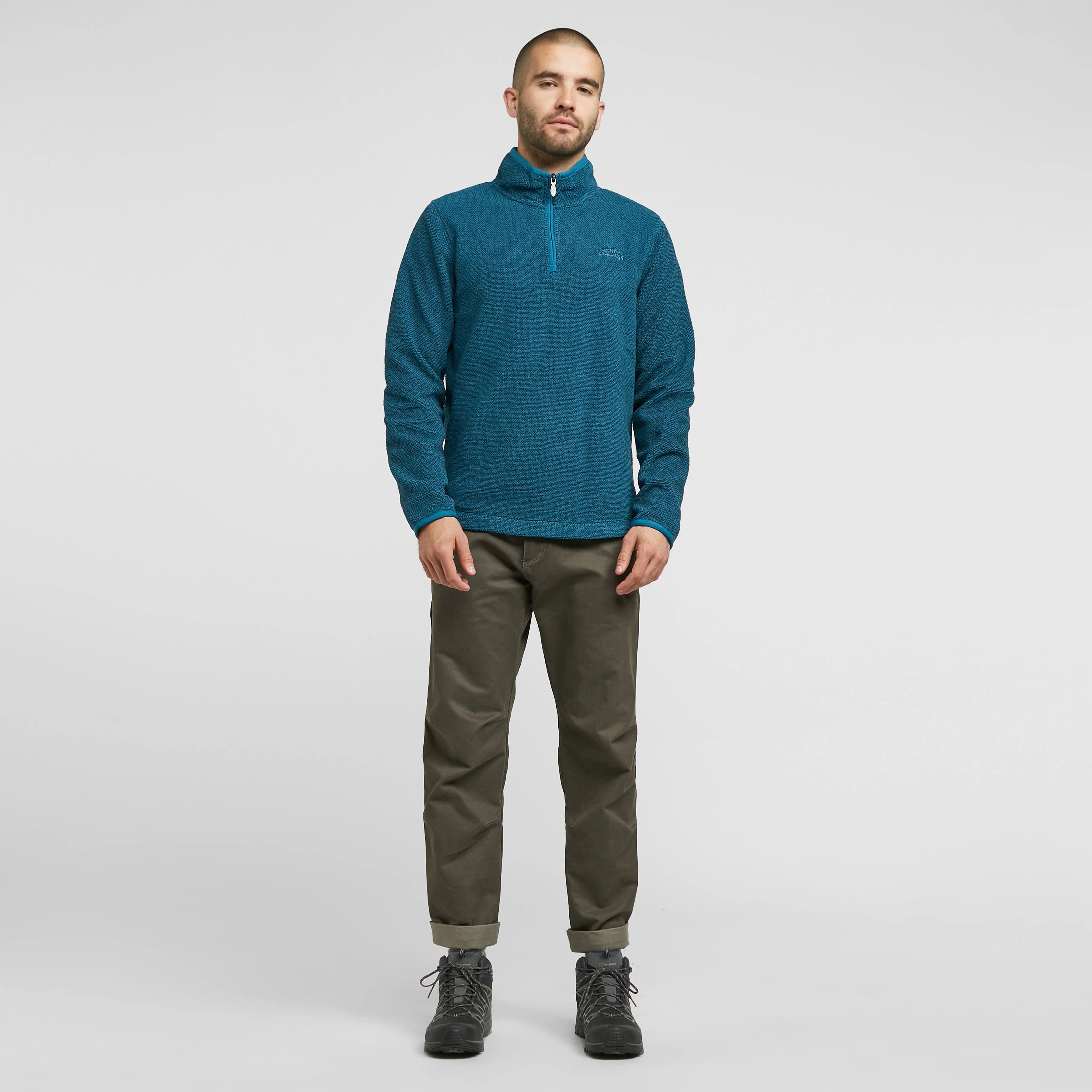 Men’s Wyre 1/4 Zip Textured Fleece - Image 3