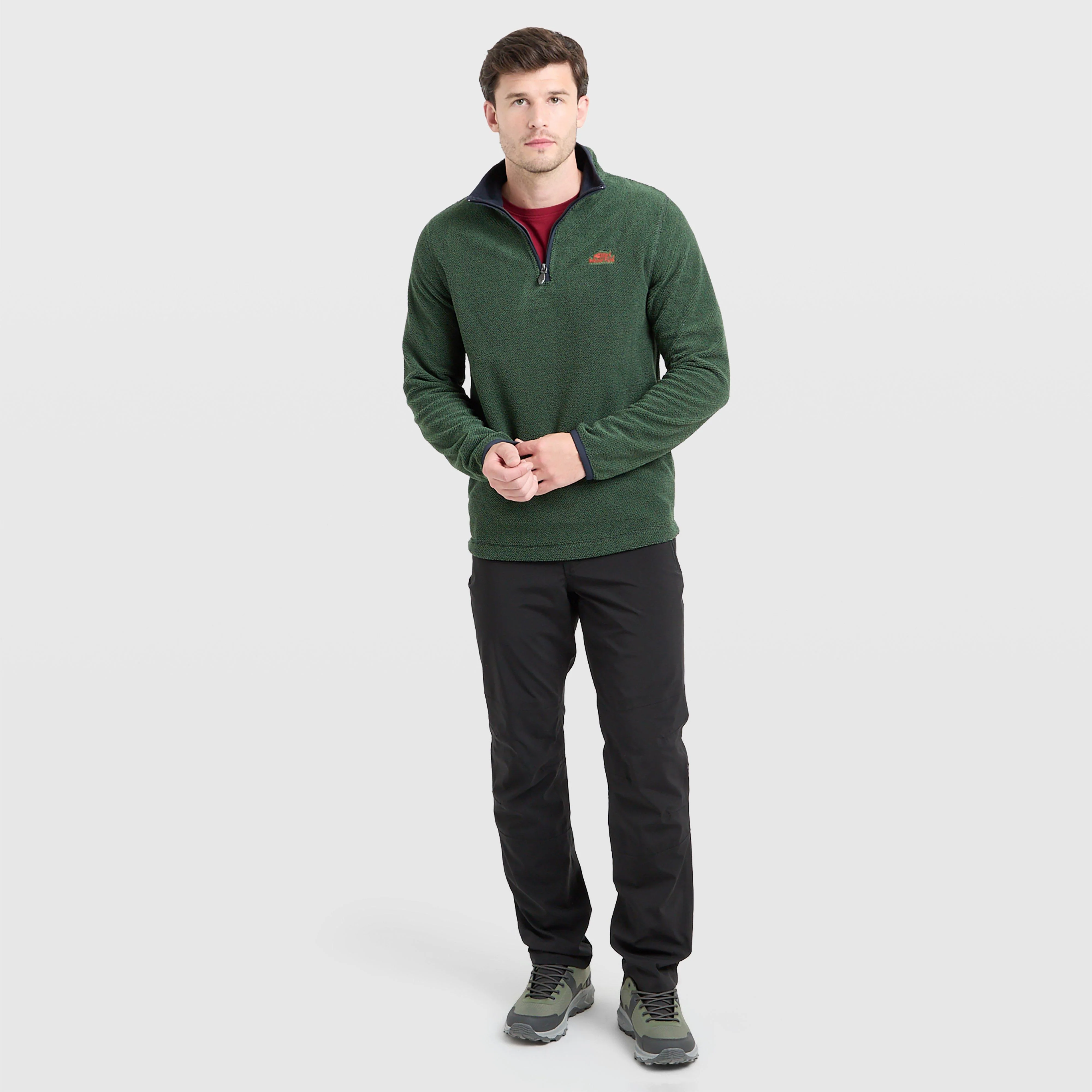 Men’s Wyre 1/4 Zip Textured Fleece - Image 3
