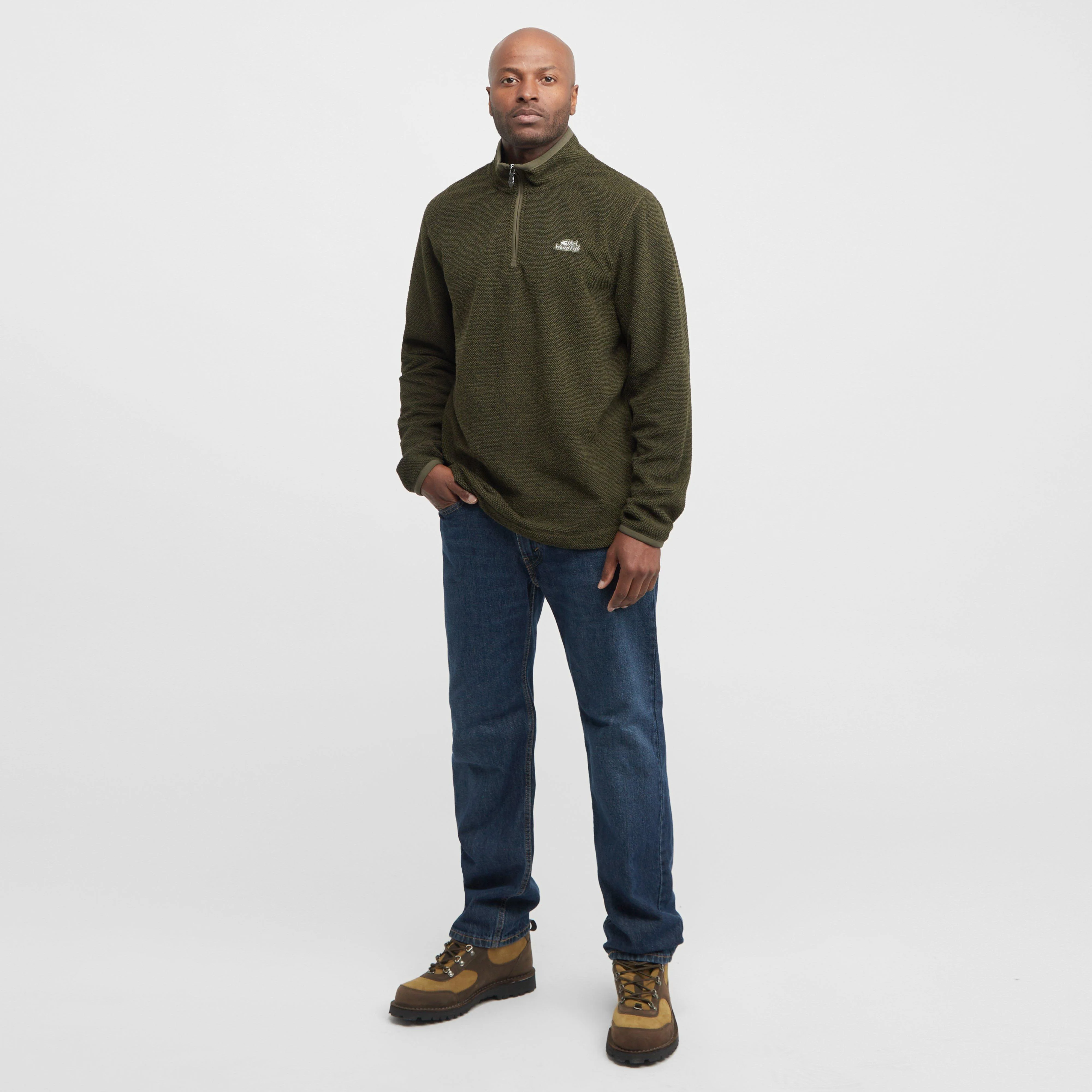 Men’s Wyre 1/4 Zip Textured Fleece - Image 3