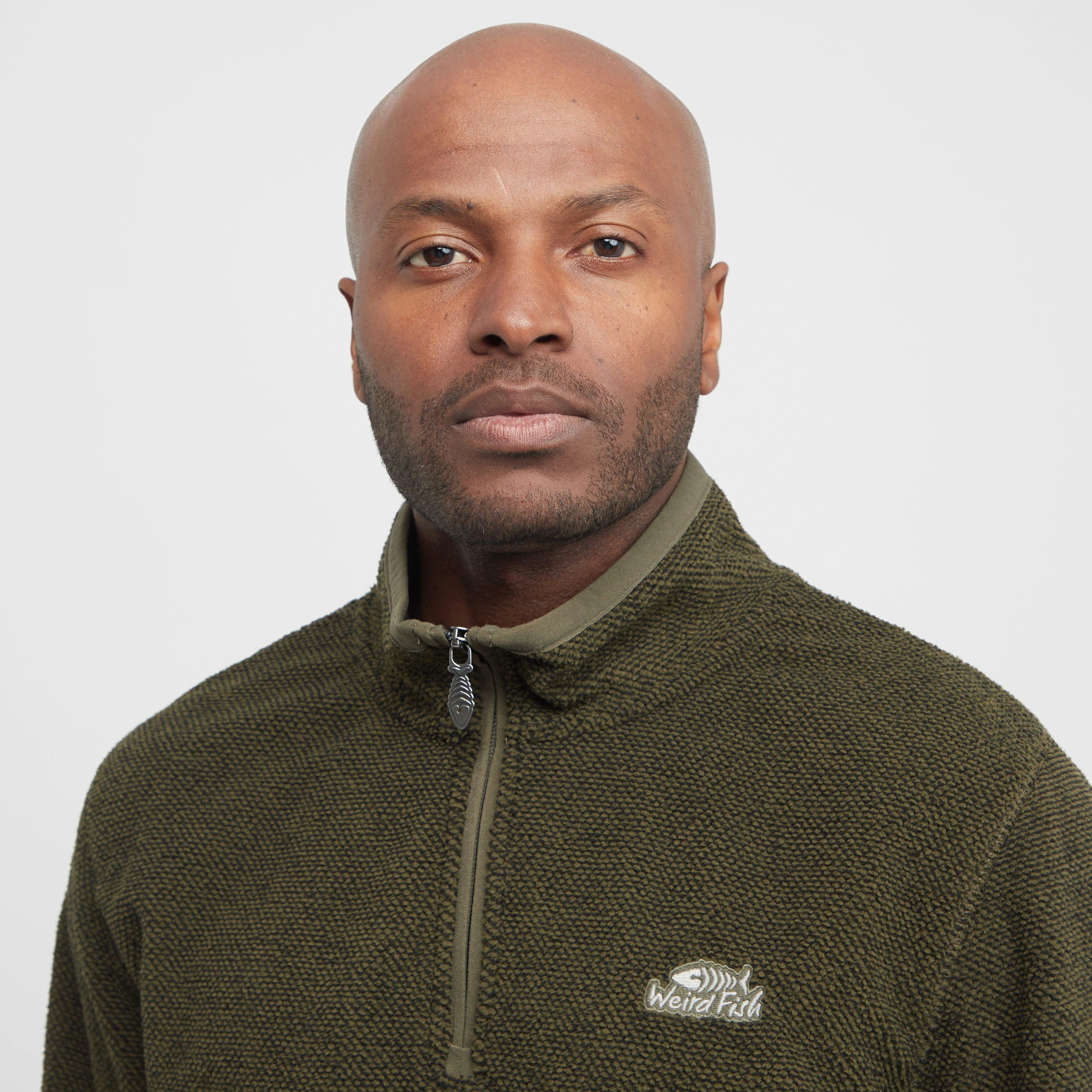Men’s Wyre 1/4 Zip Textured Fleece - Image 4