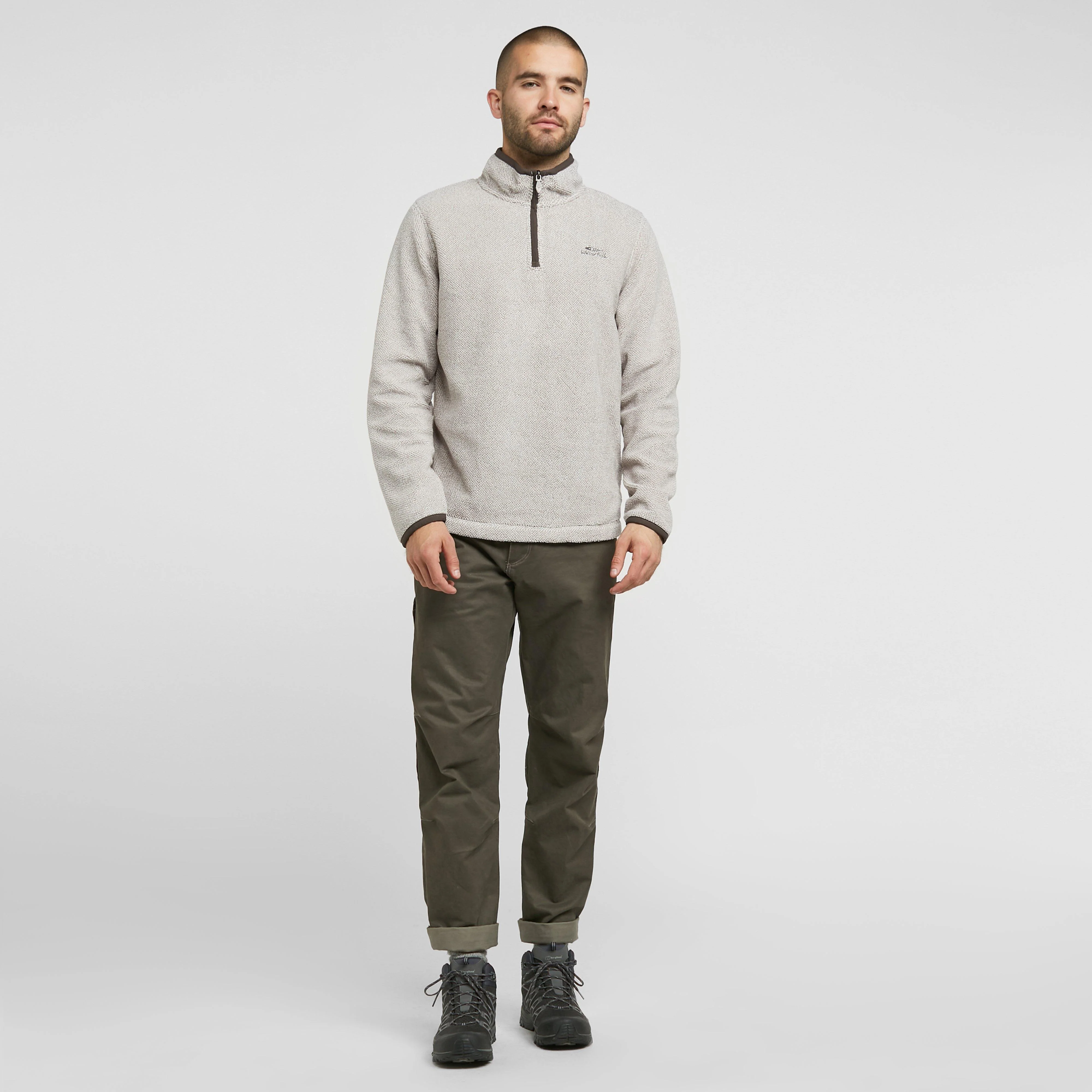 Men’s Wyre 1/4 Zip Textured Fleece - Image 3