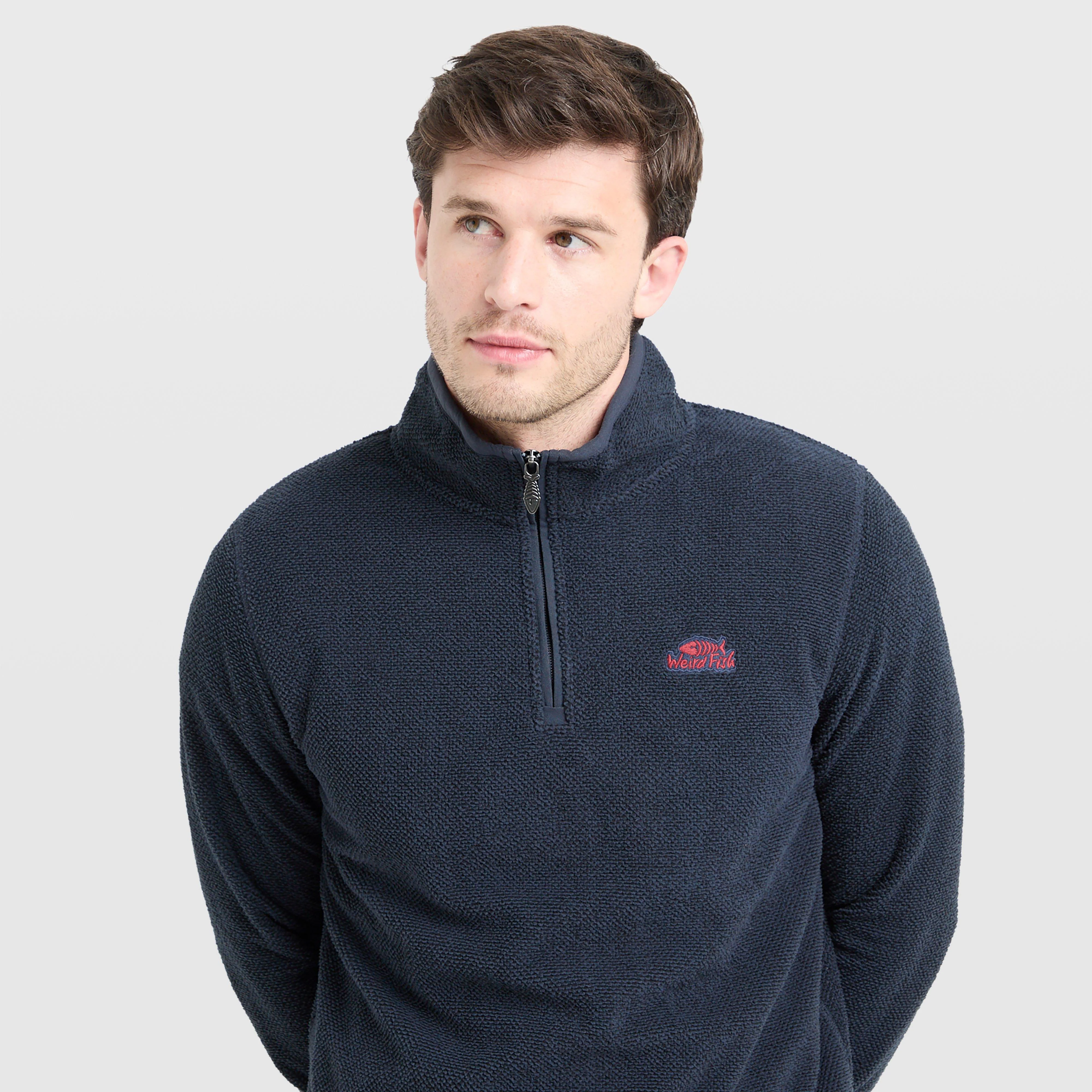 Men’s Wyre 1/4 Zip Textured Fleece - Image 4