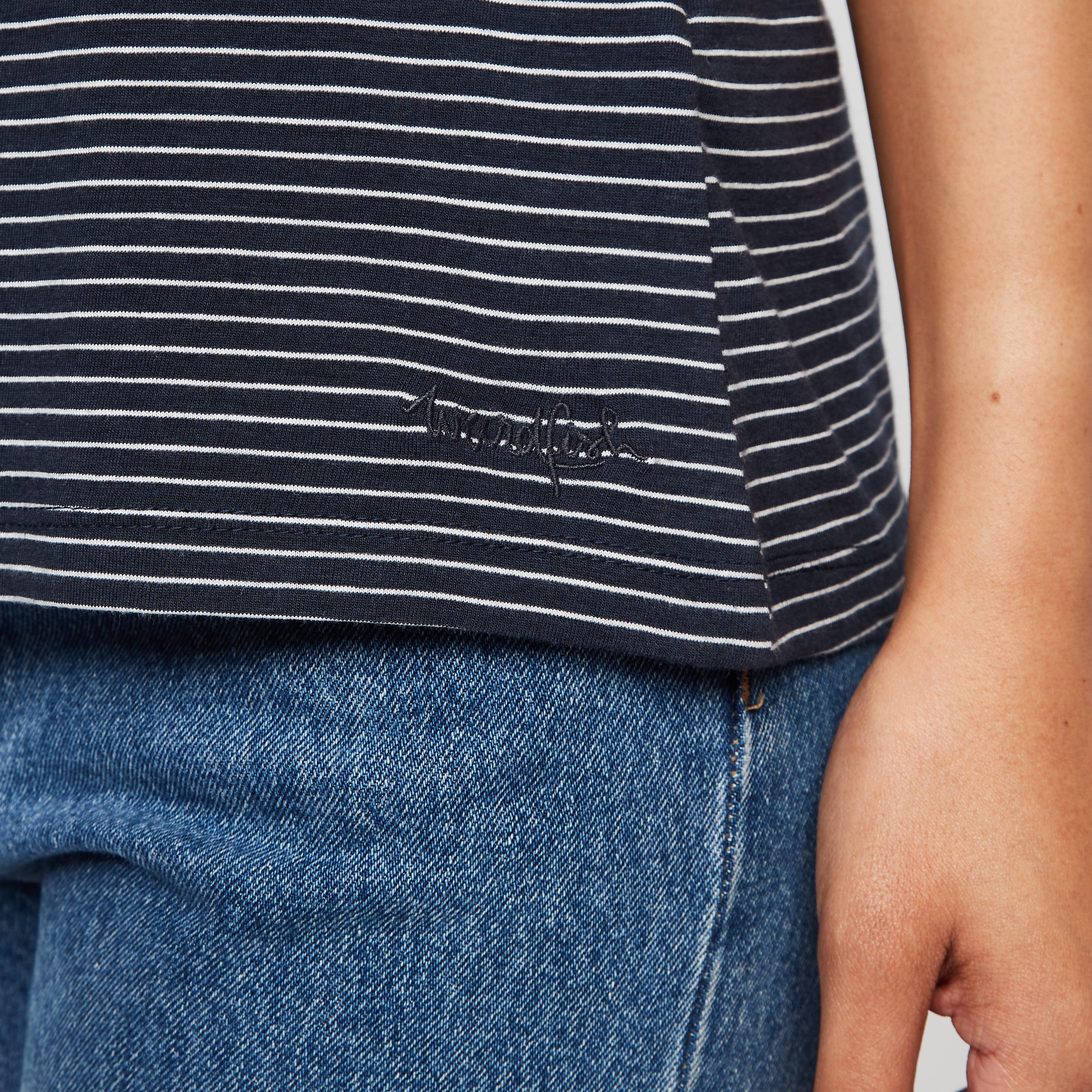 Nilly Striped Jersey Vest - Image 6