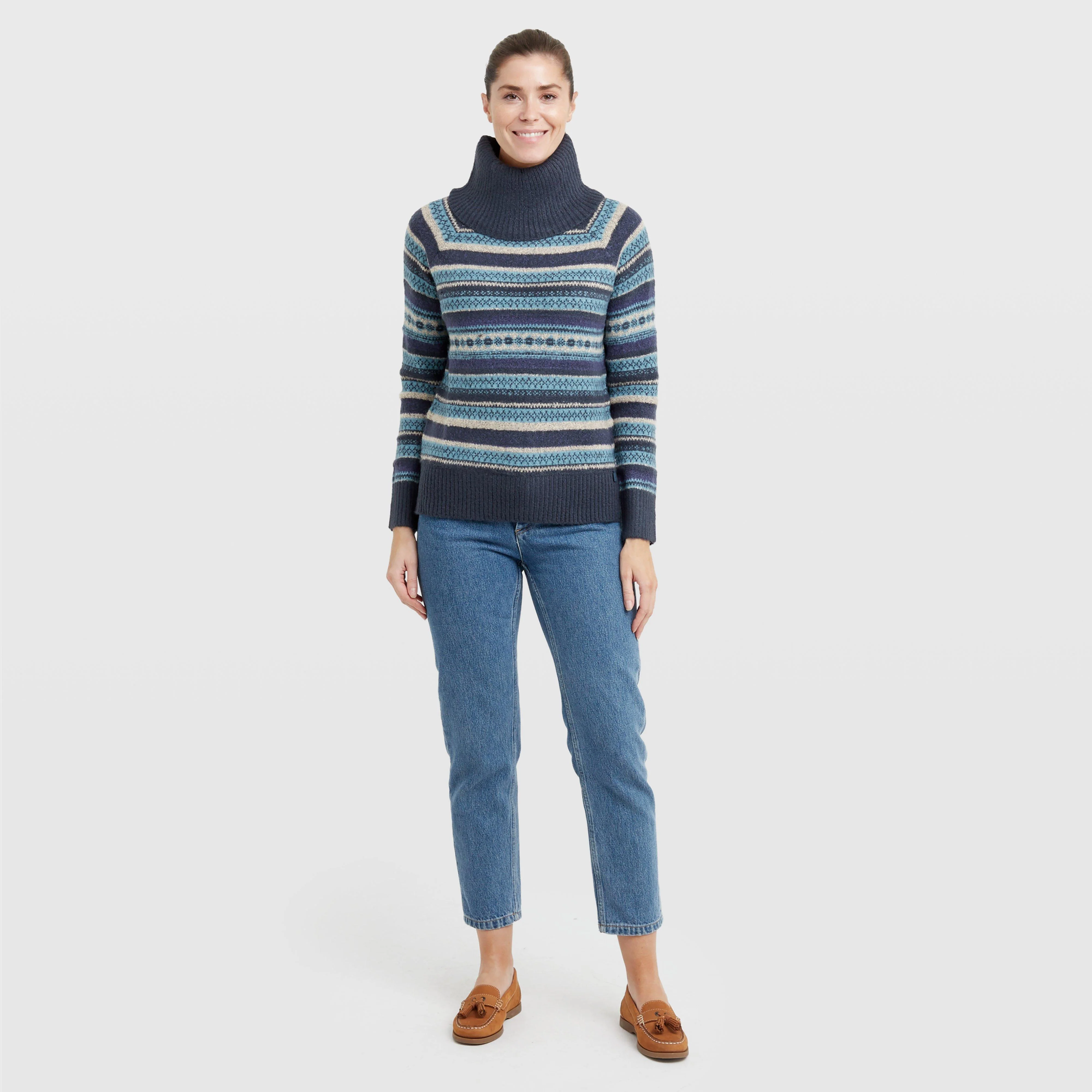Women's Annecy Fair Isle Roll Neck Jumper - Image 3
