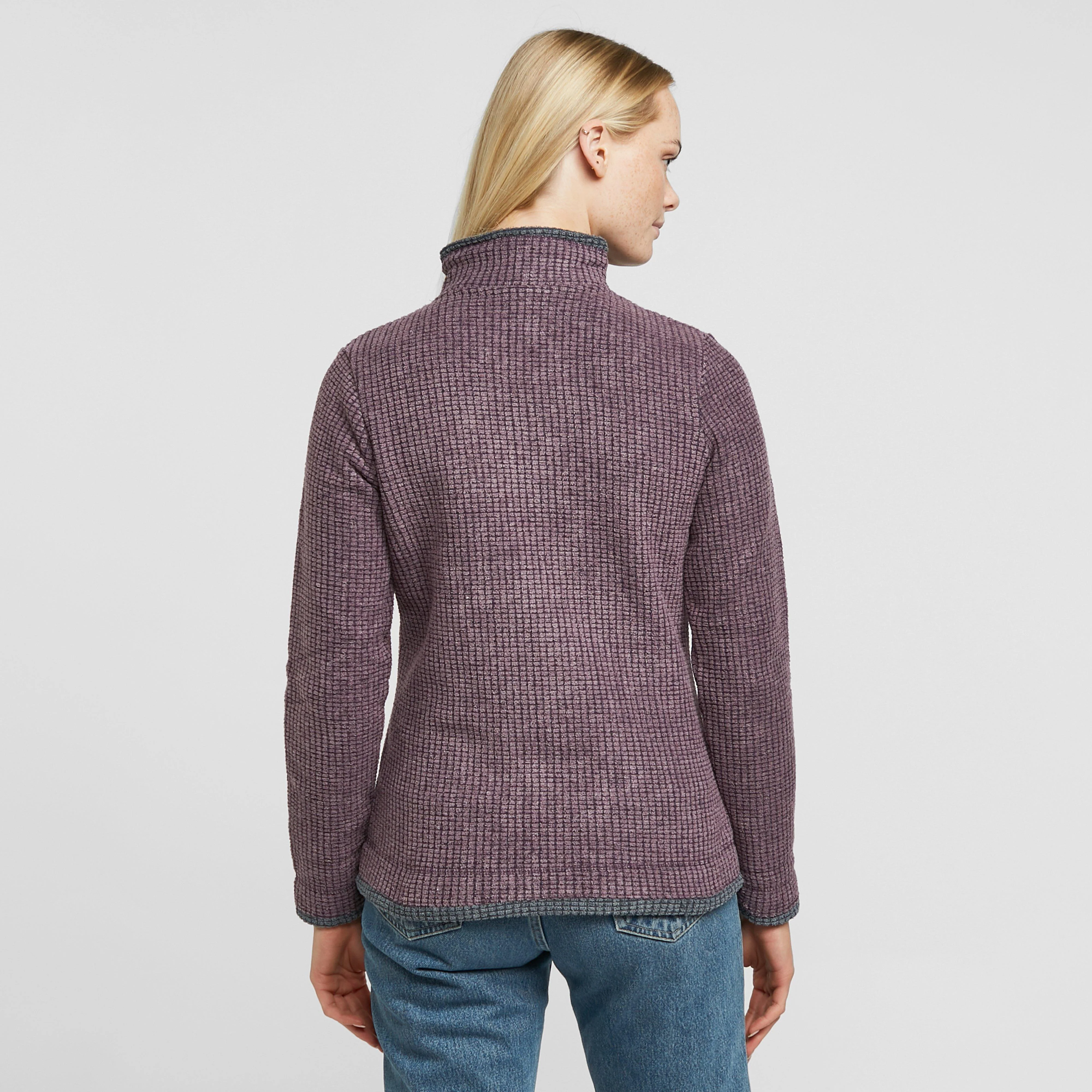 Women's Lynda Grid Half Zip Grid Fleece - Image 2