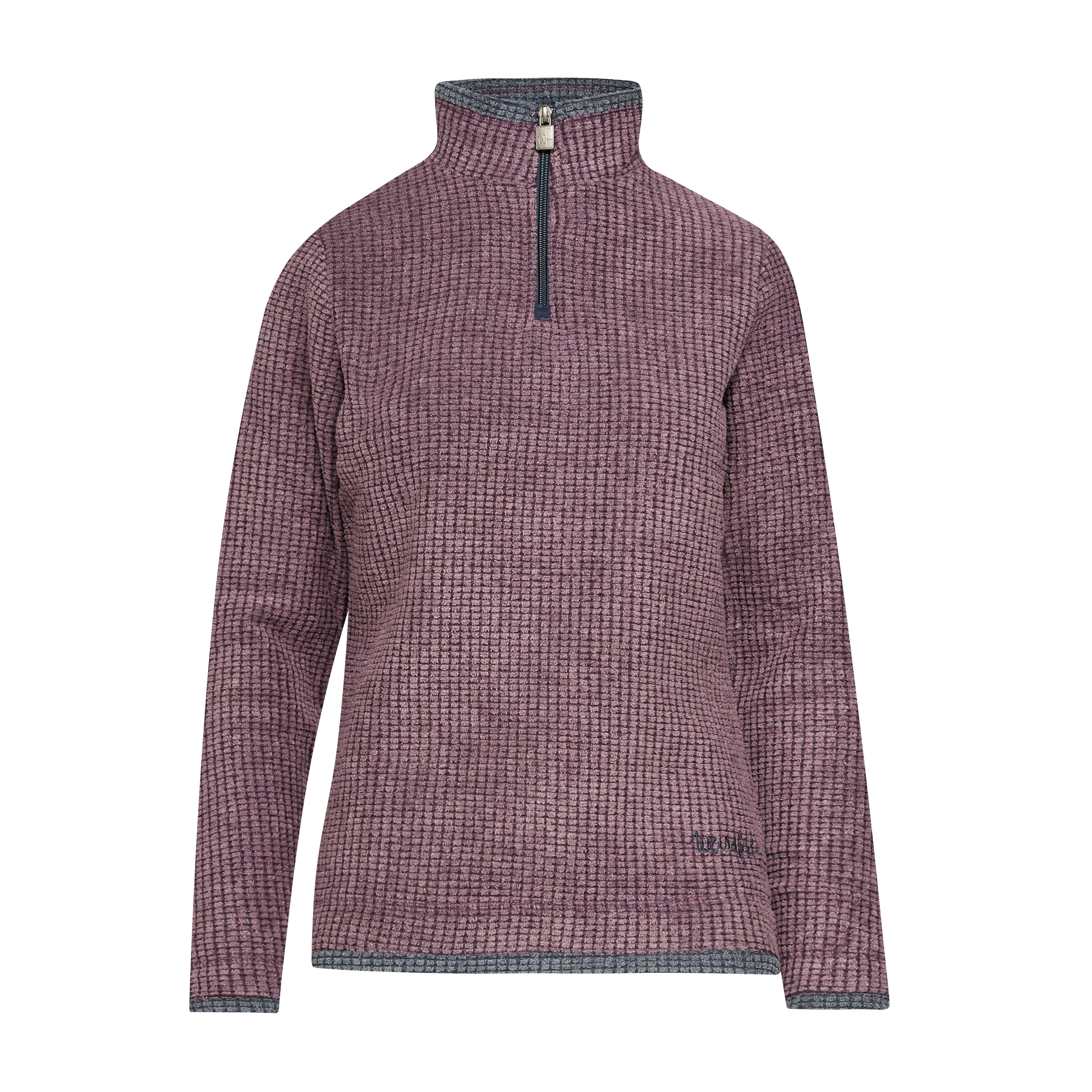 Women's Lynda Grid Half Zip Grid Fleece - Image 6