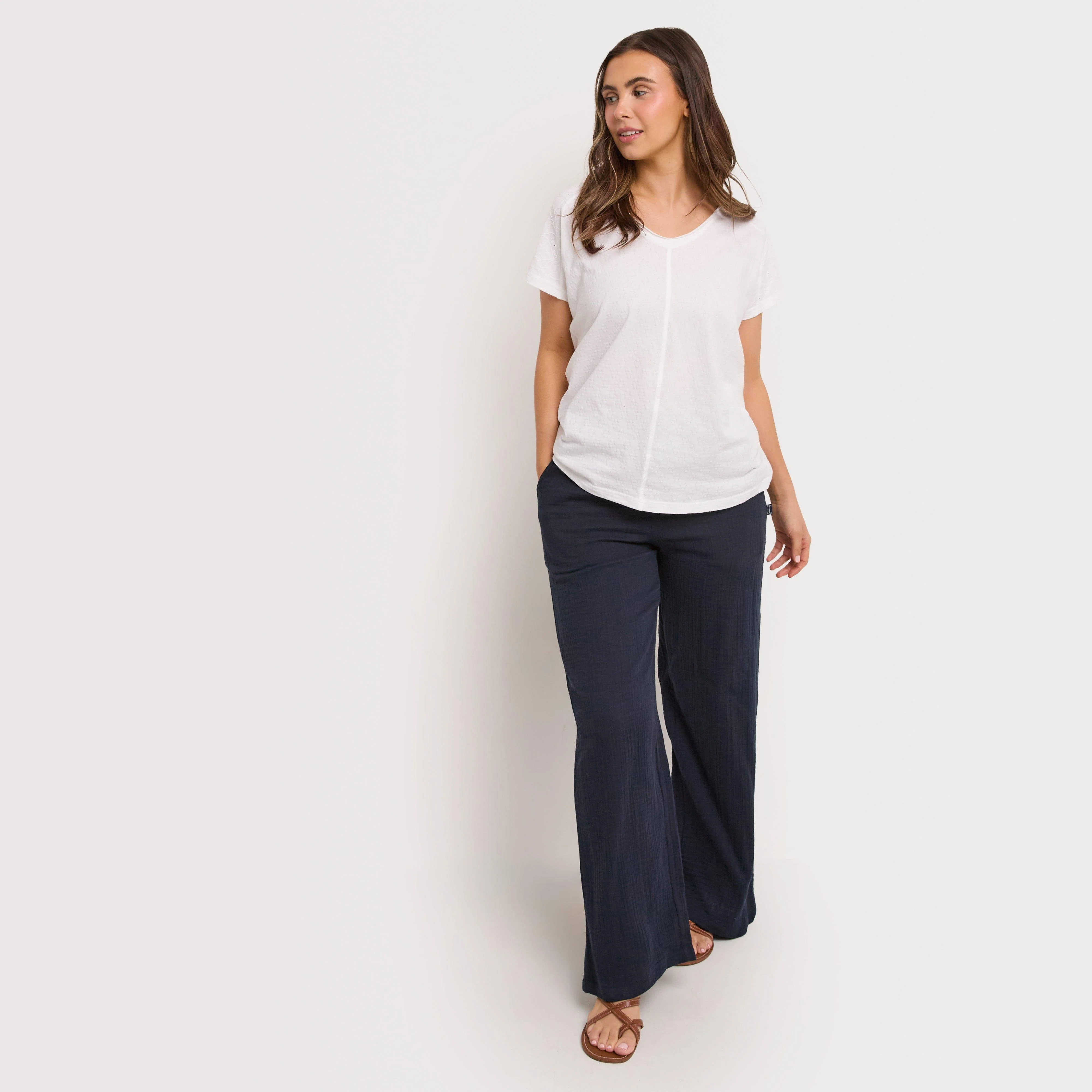 Women’s Milne Jersey Dobby T-Shirt - Image 2
