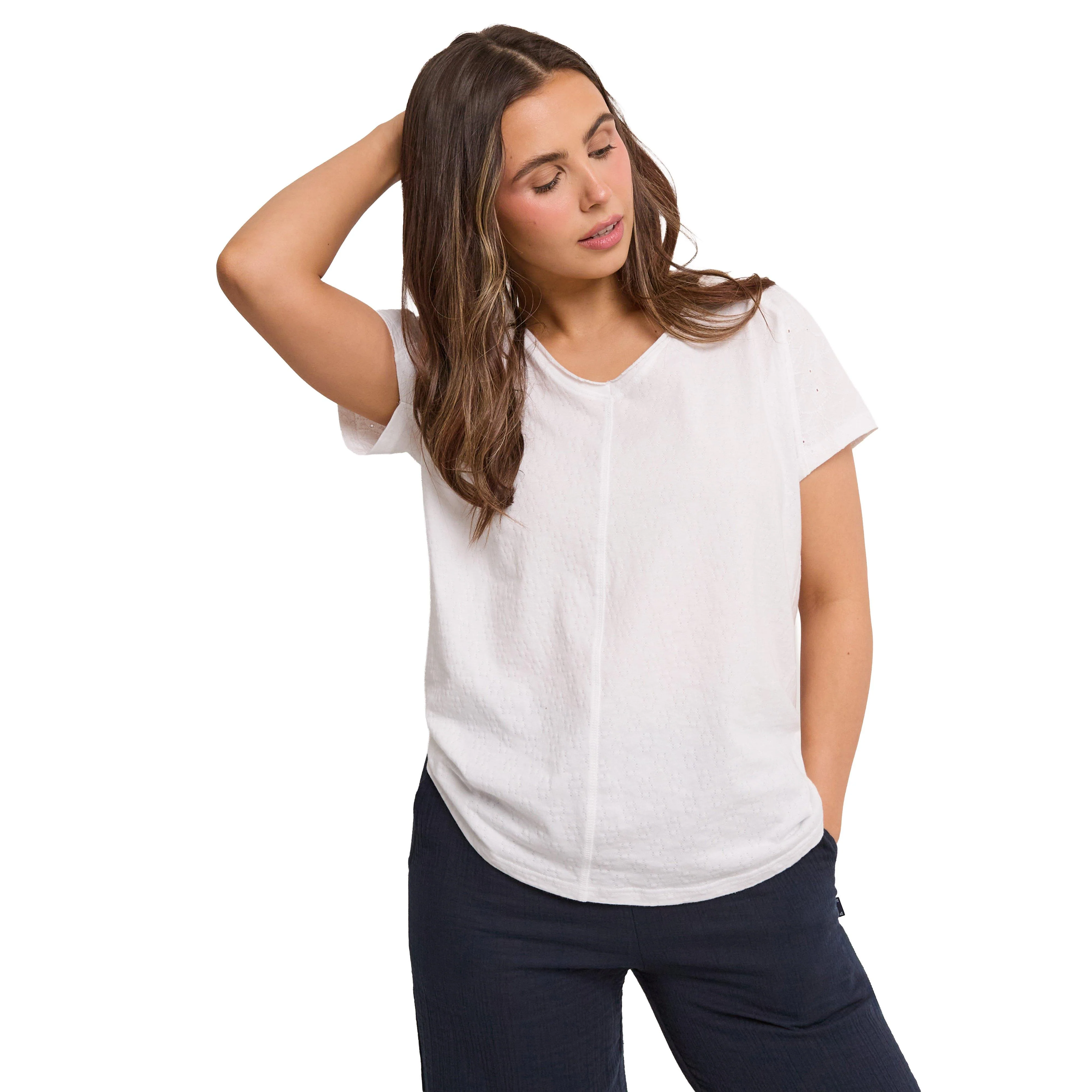 Women’s Milne Jersey Dobby T-Shirt - Image 5