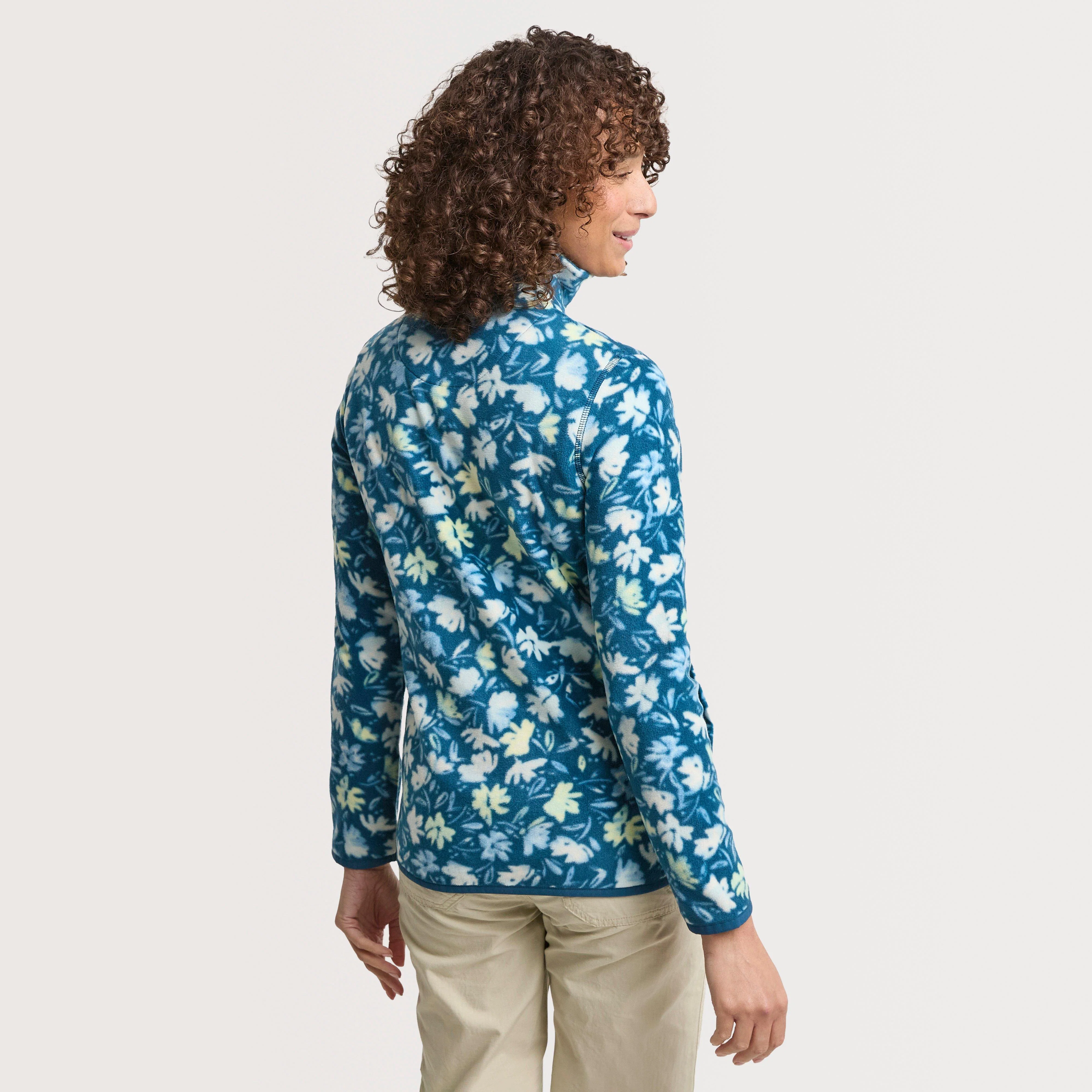 Women's Reena 1/4 Zip Printed Microfleece - Image 4