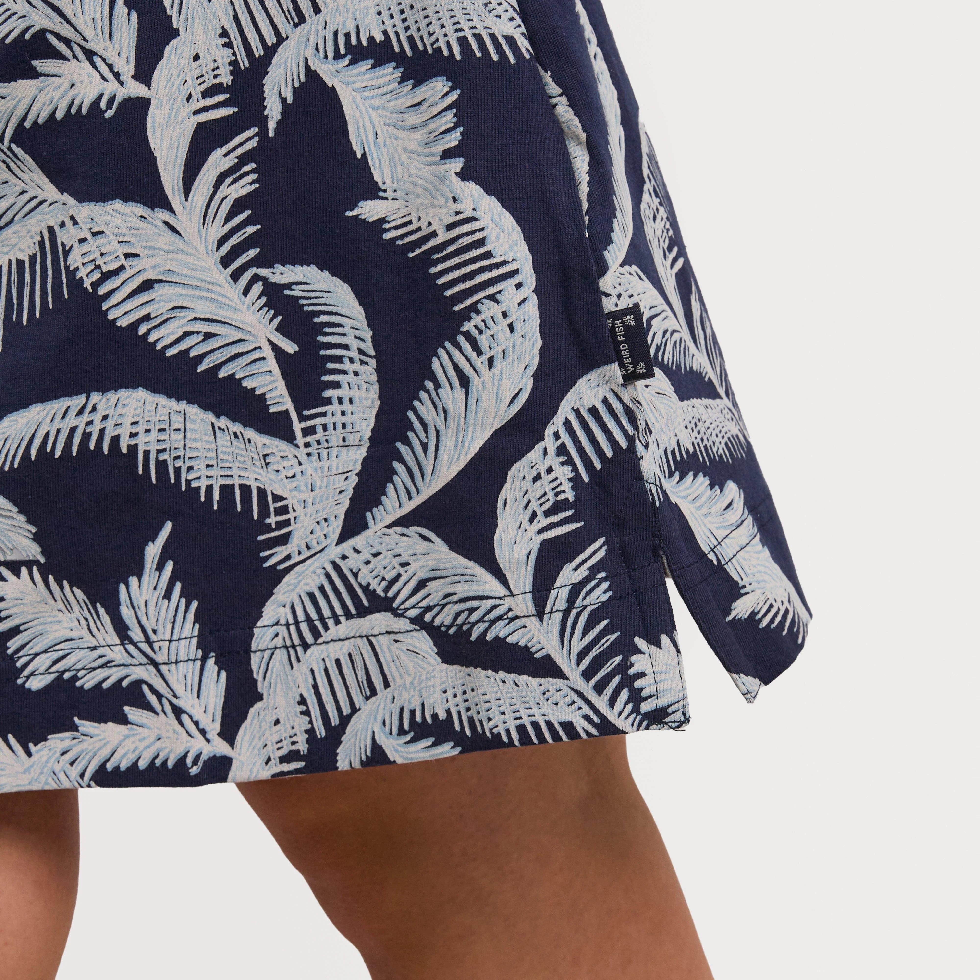 Women's Suffolks Cotton Printed Jersey Dress - Image 3