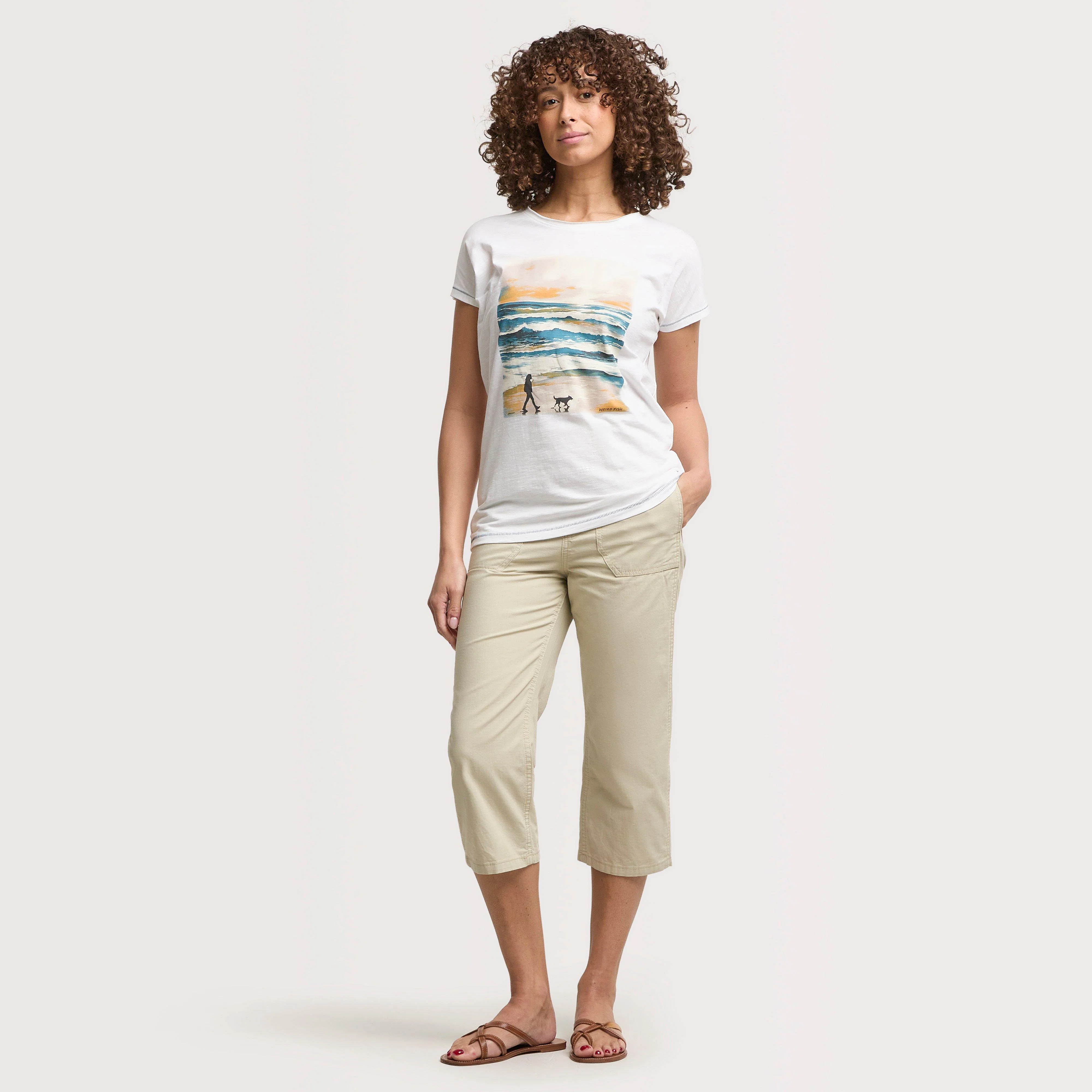 Women's Walking Club Front Print Graphic T-Shirt - Image 3