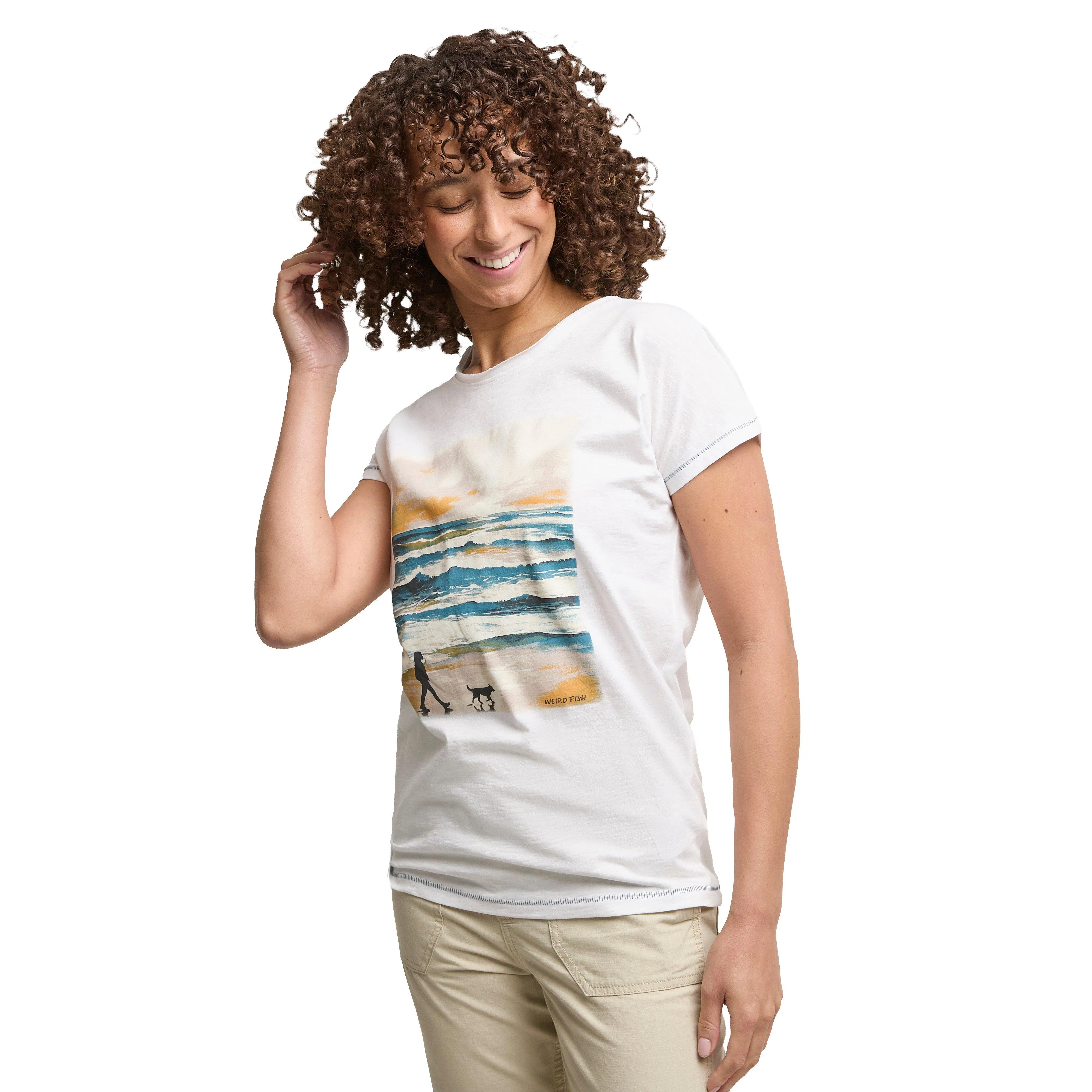 Women's Walking Club Front Print Graphic T-Shirt - Image 5