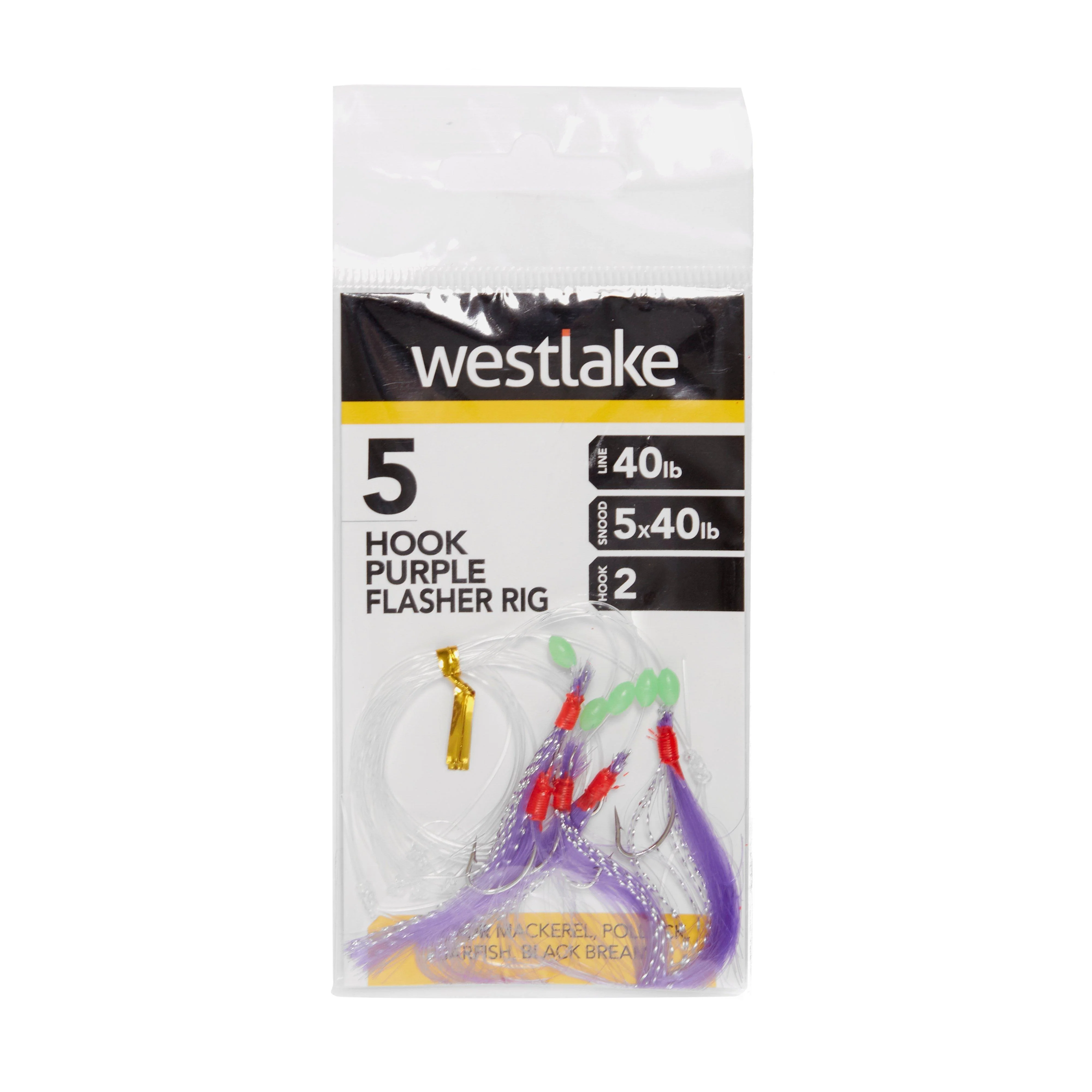 5 Hook Purple Flasher 2 - Image 2