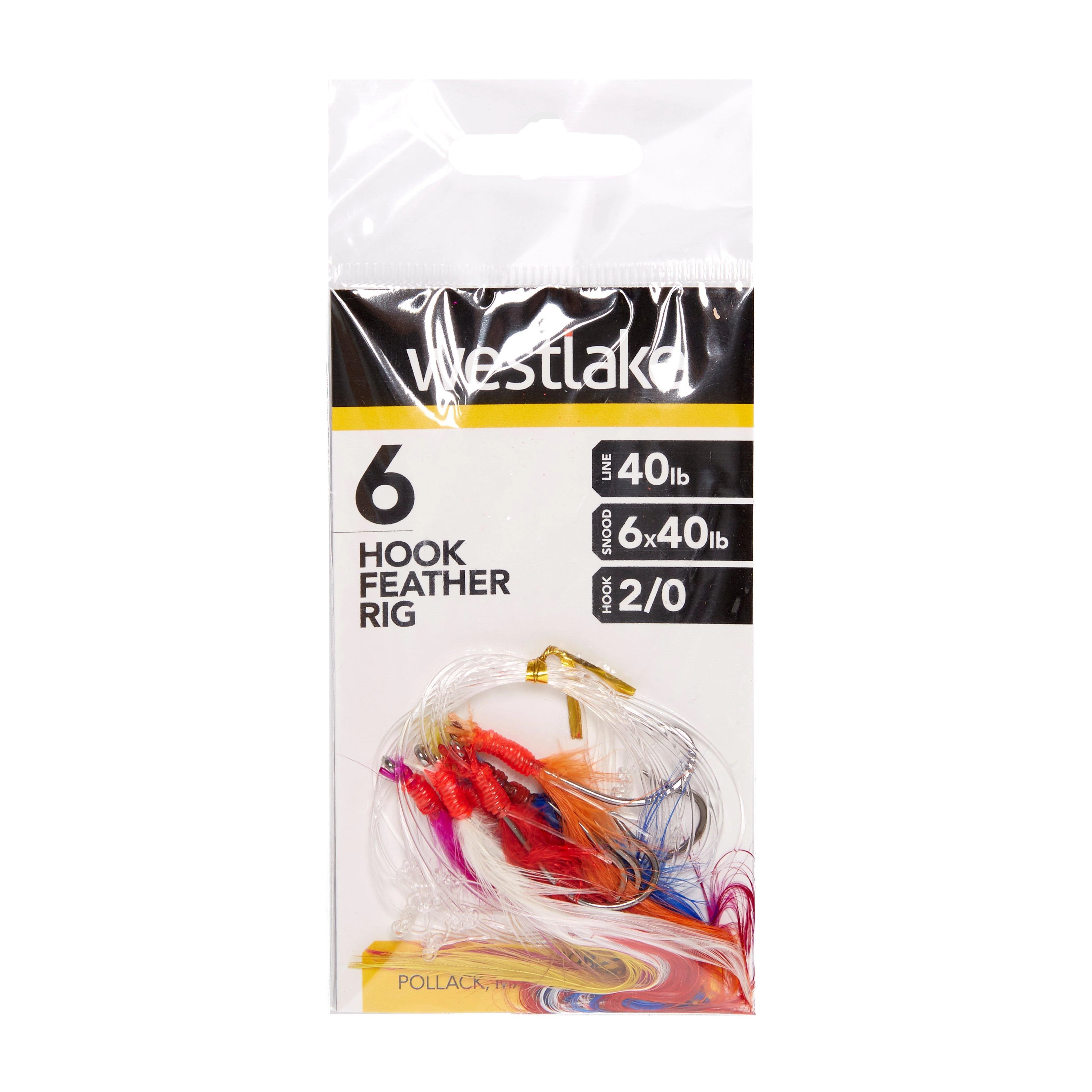 6 Hook Feather Rig 2/0 - Image 2