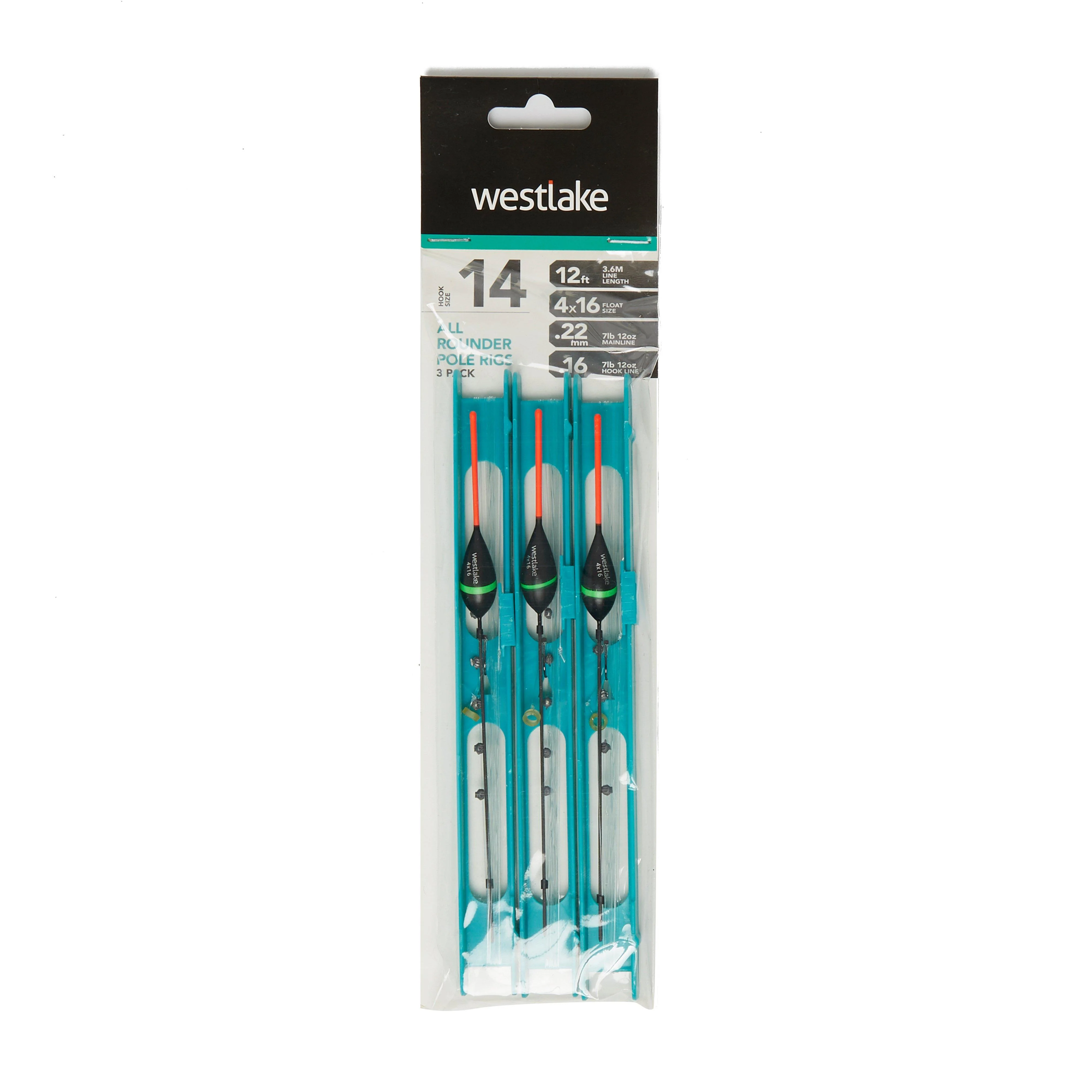 All Rounder Pole Rigs (Pack of 3) (Size 14) - Image 2