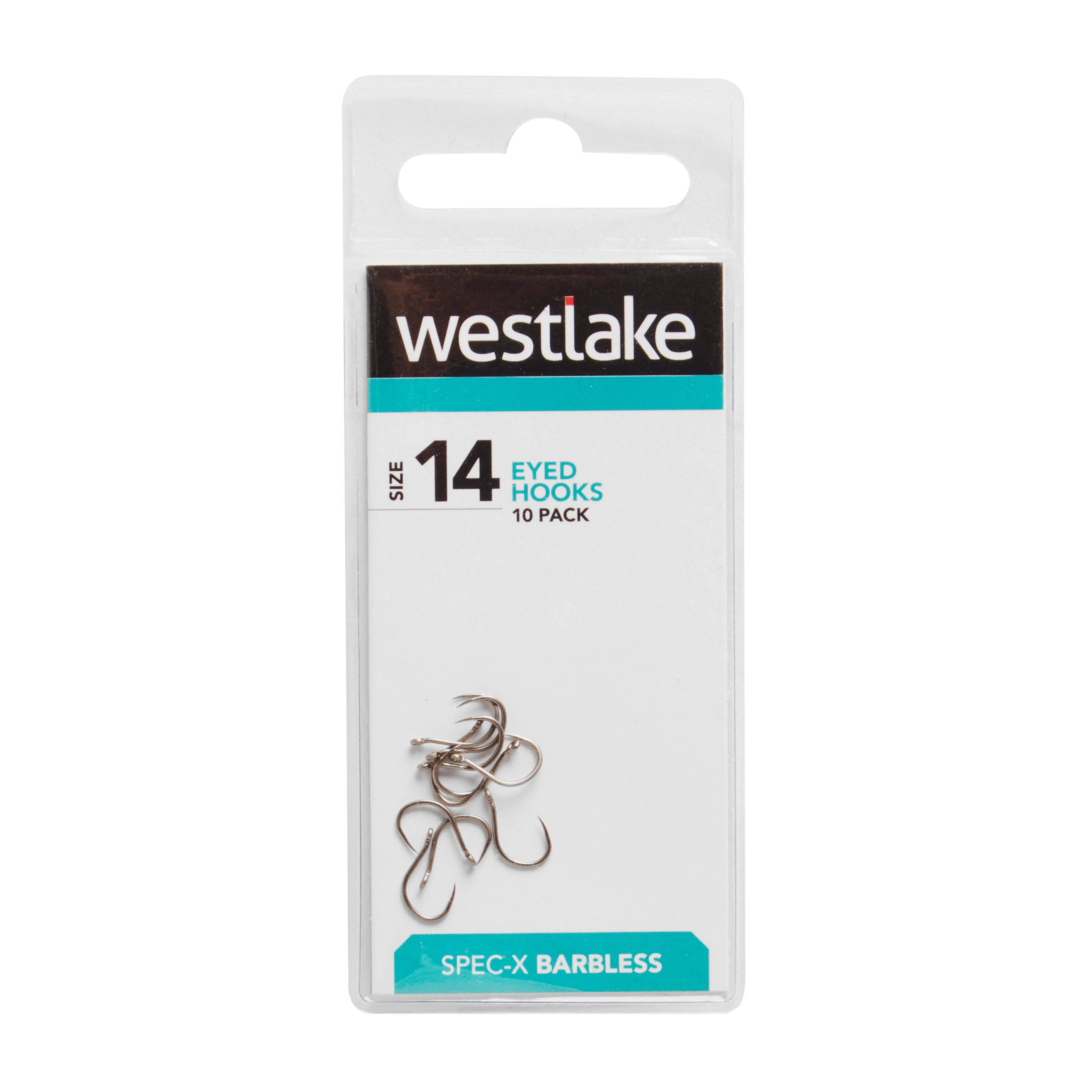 Barbless Eyed Hooks (Size 14) - Image 2