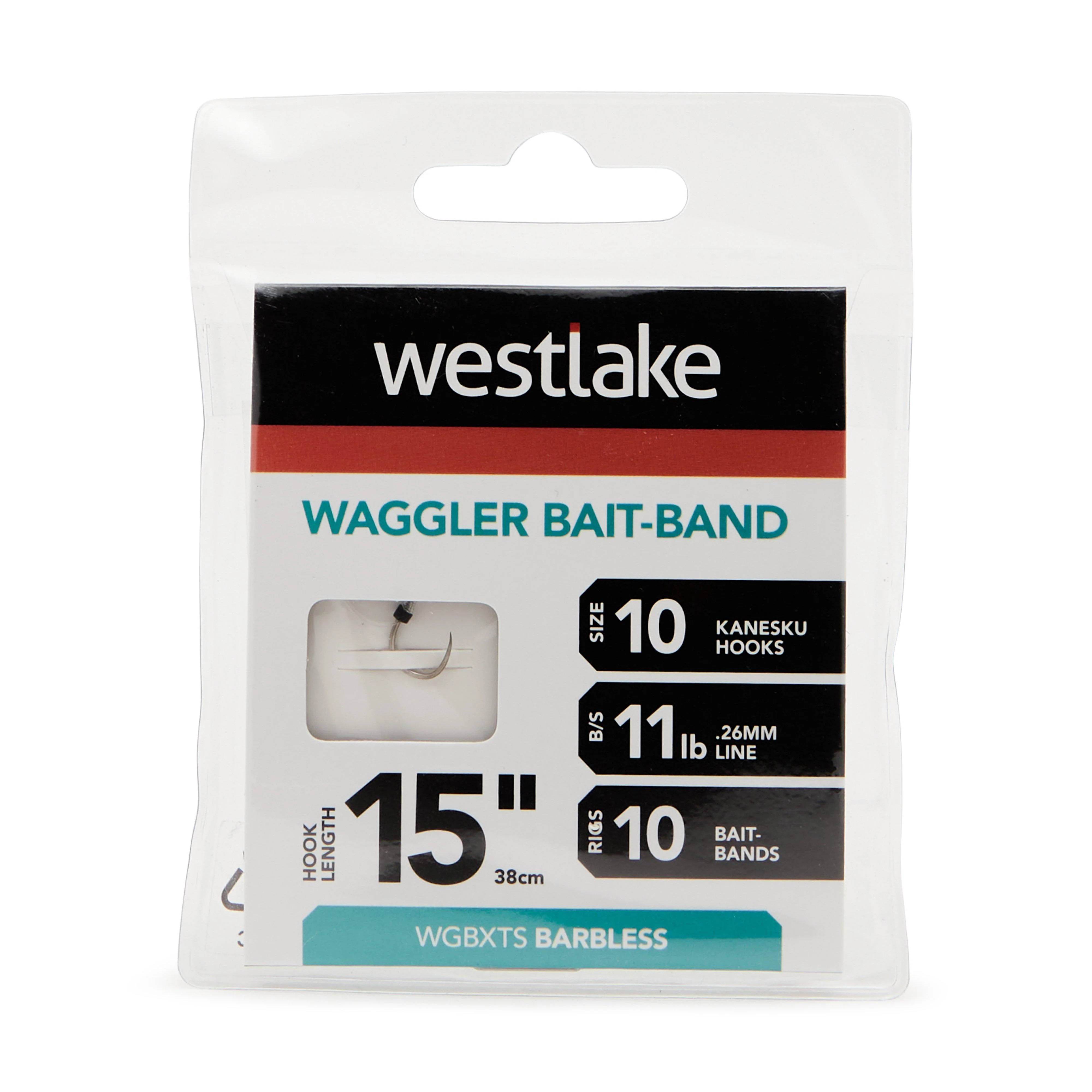 Barbless Waggler Bait-Band (Size 10) - Image 4