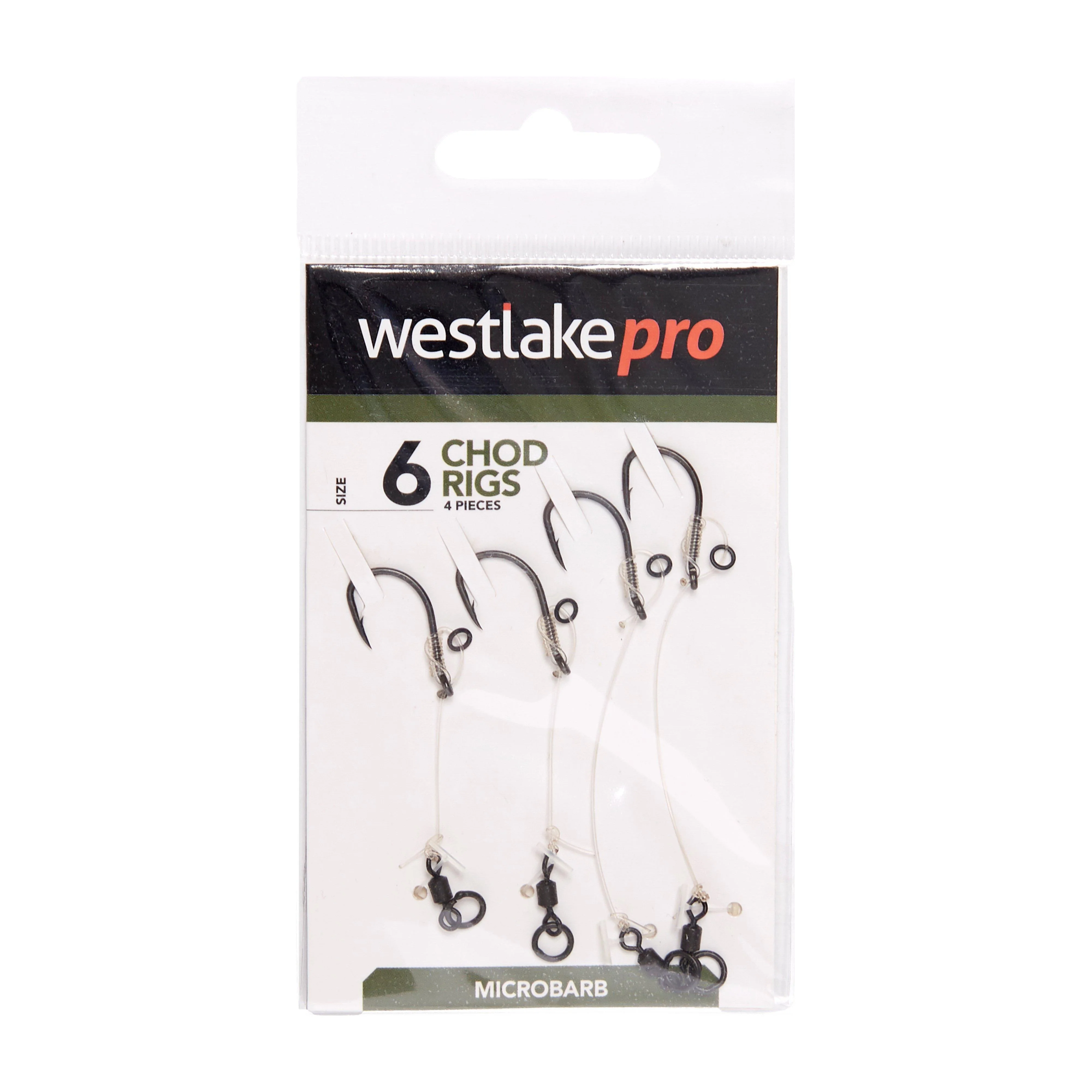 Chod Rig Micro-barbed Size 6 4pcs - Image 2
