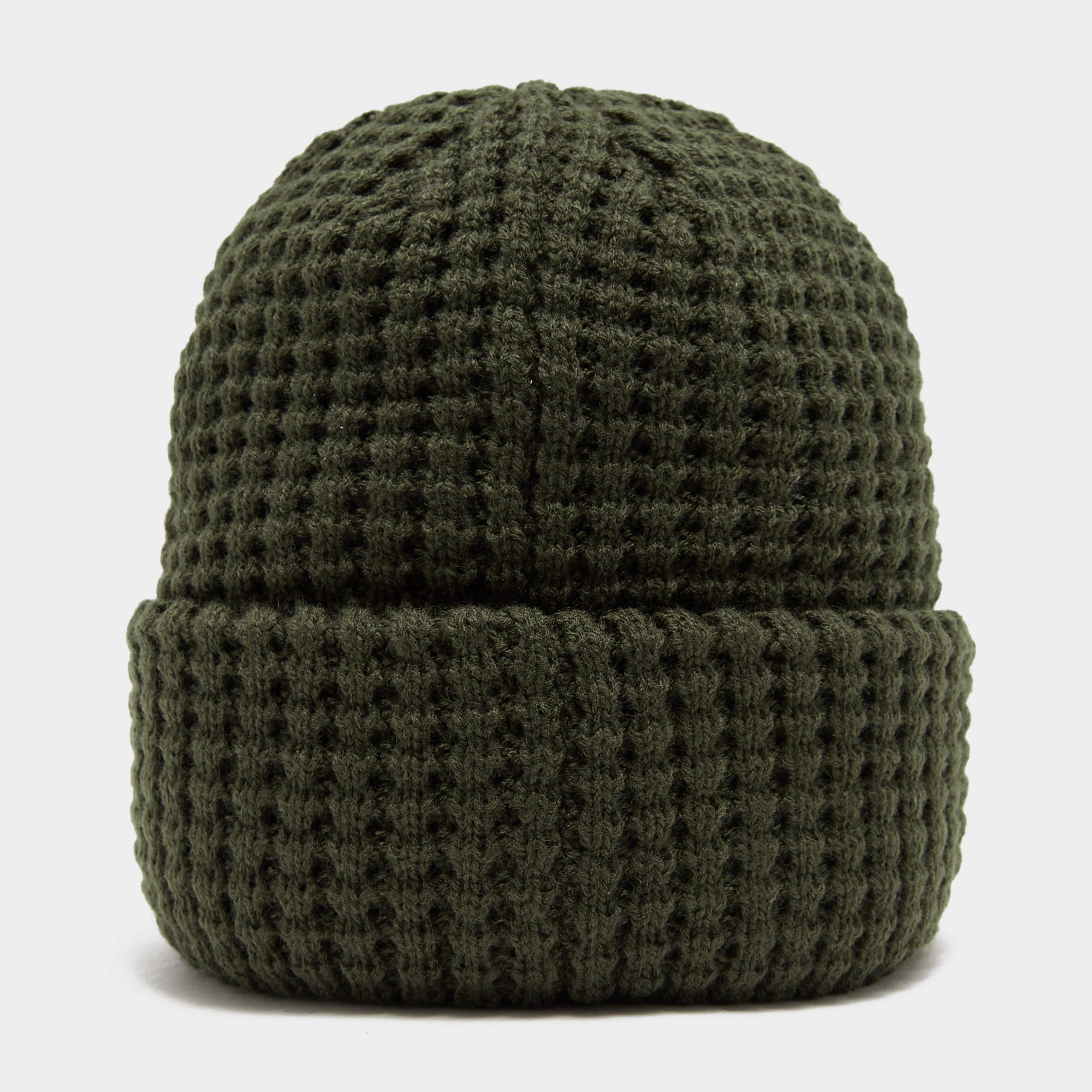 Khaki Waffle Beanie - Image 2