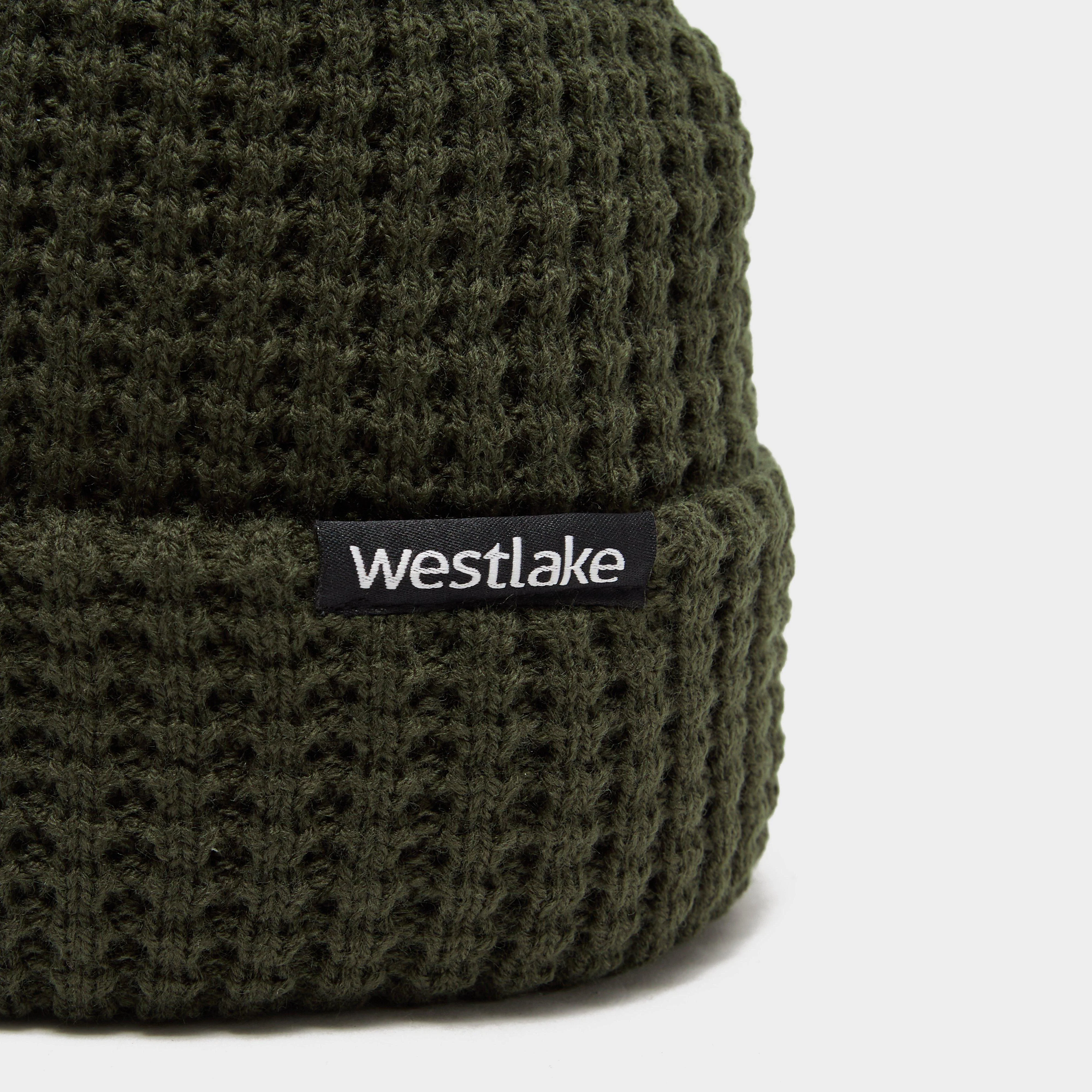 Khaki Waffle Beanie - Image 3