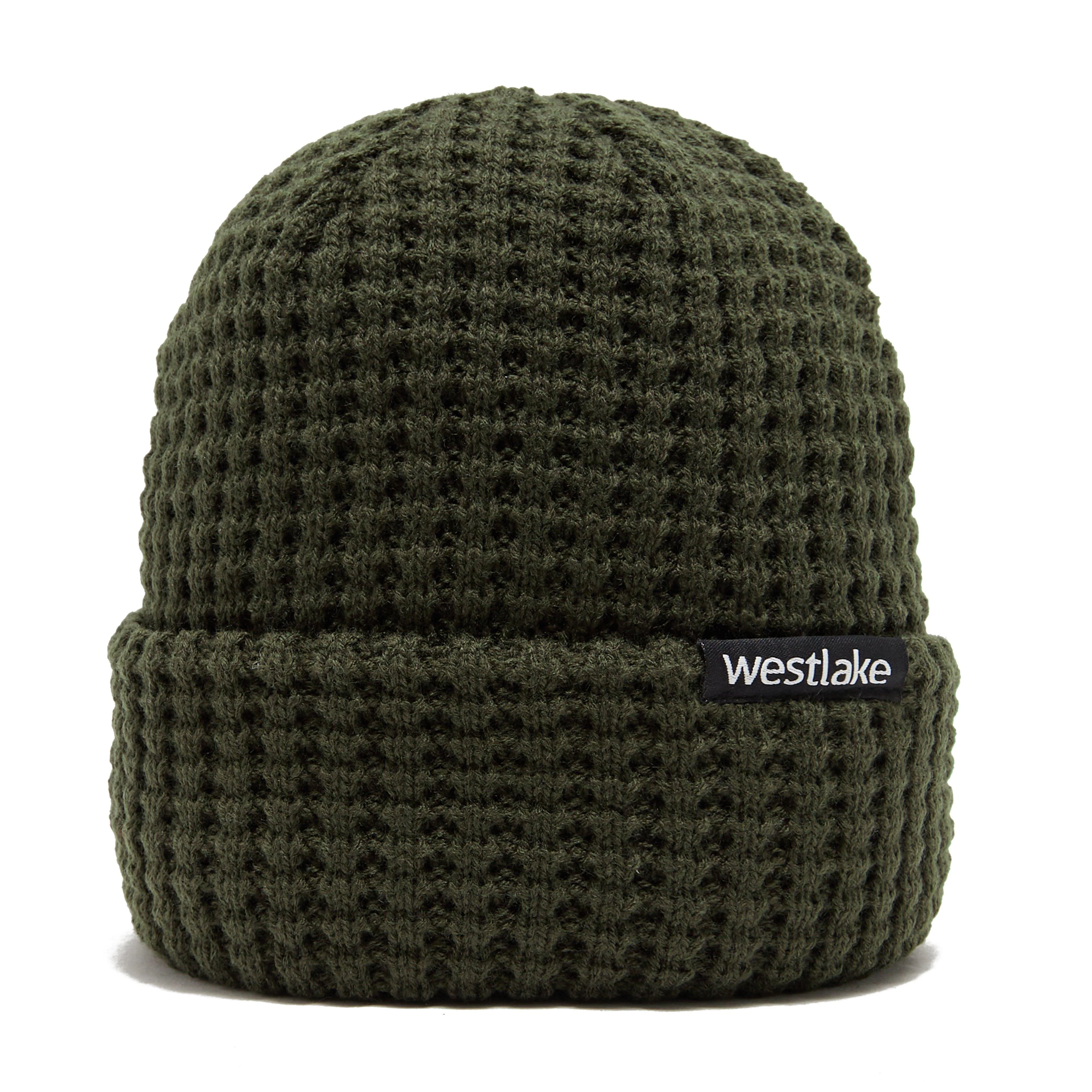 Khaki Waffle Beanie - Image 4