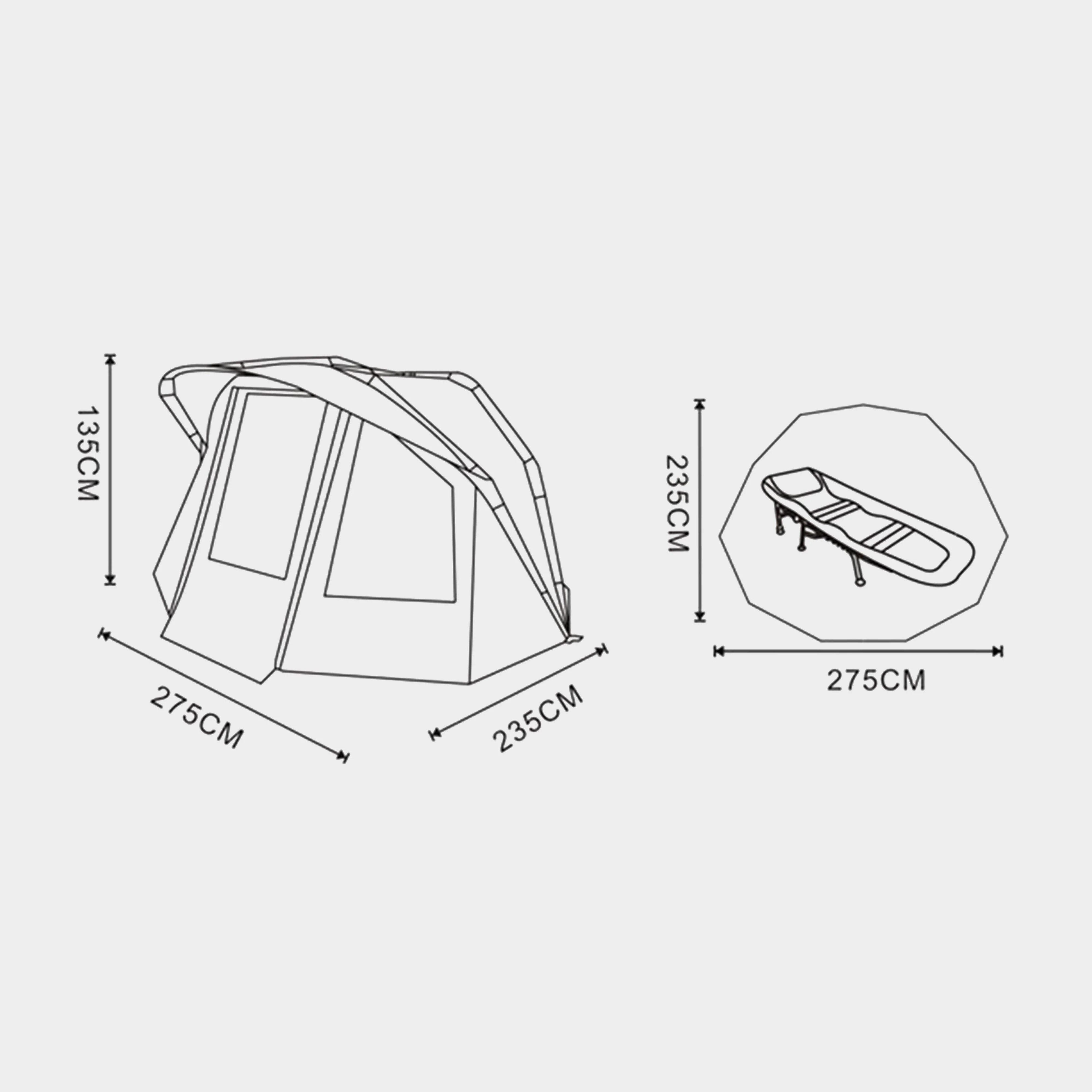 Refurbished Fragment 1 Man Bivvy - Image 3