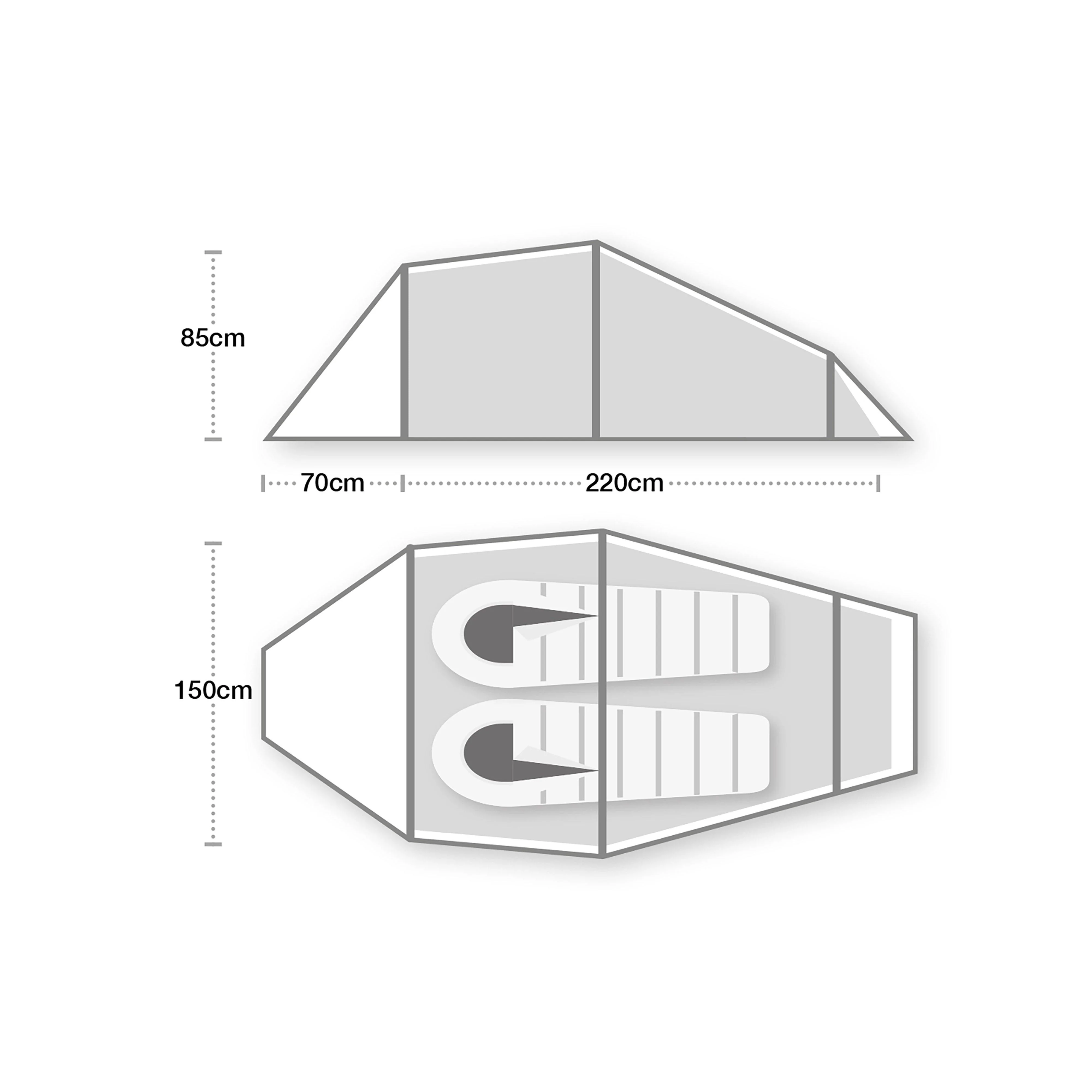 Blizzard Elite 2 Tent - Image 2