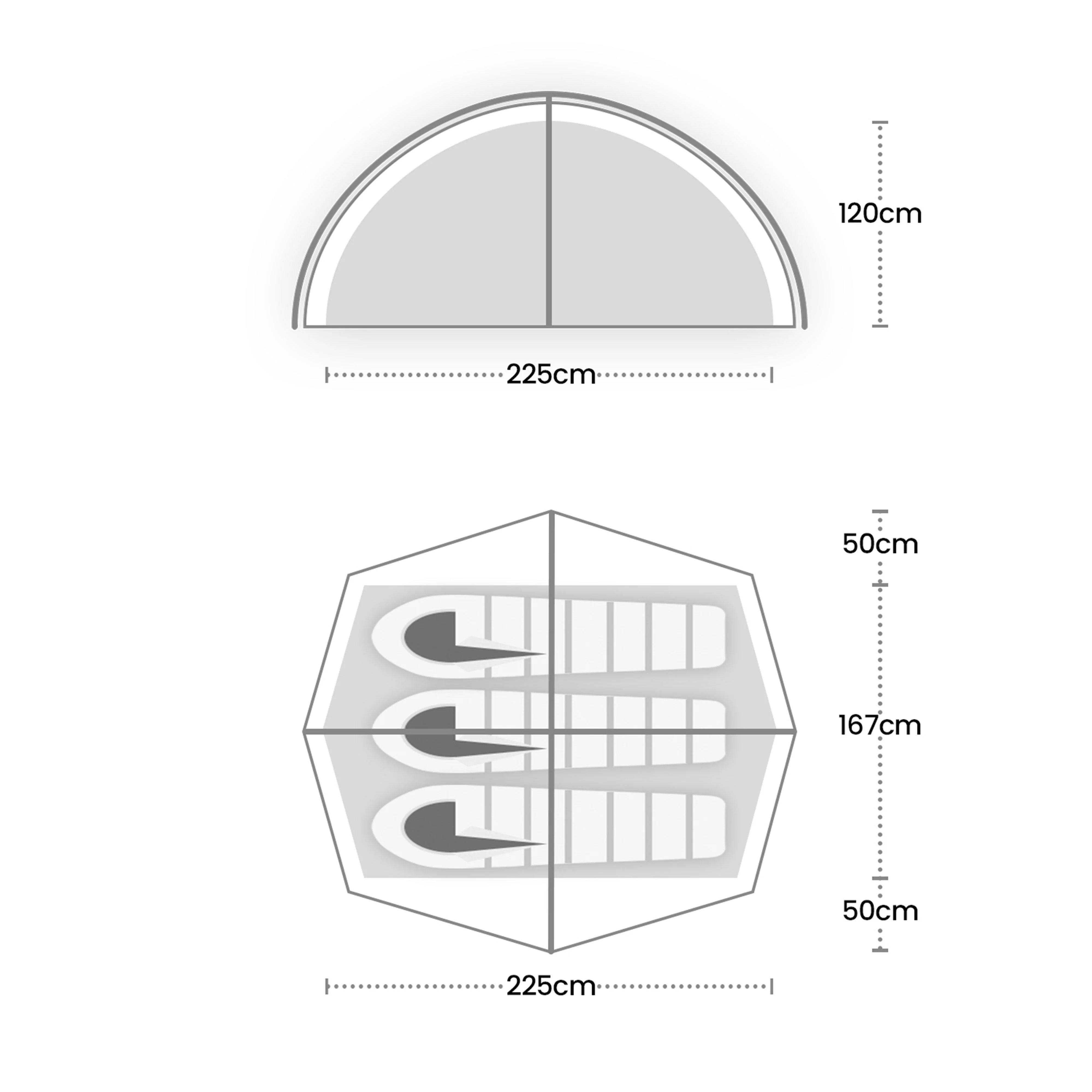 Helm Compact 3 Tent - Image 2