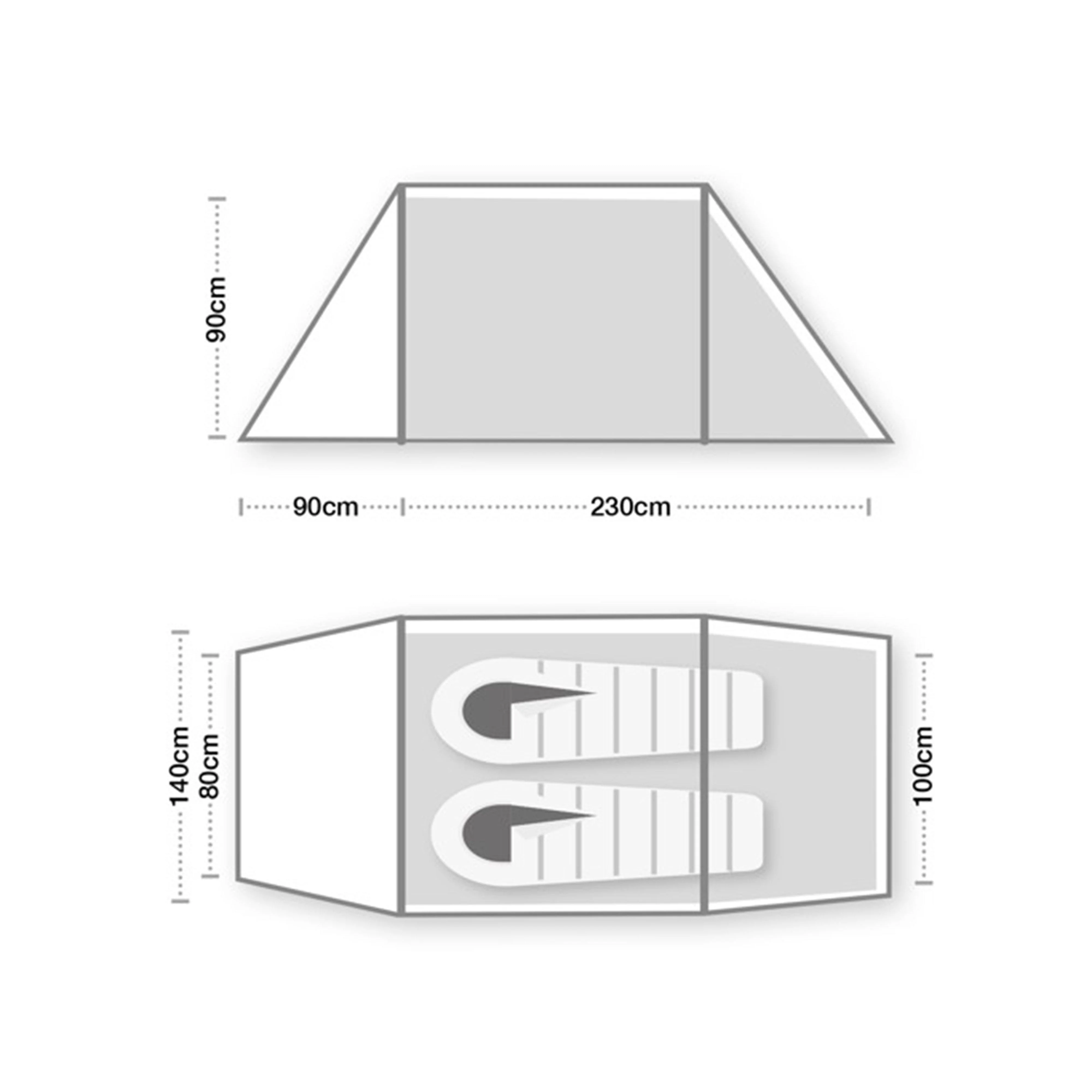 Hoolie Compact 2 Tent - Image 2