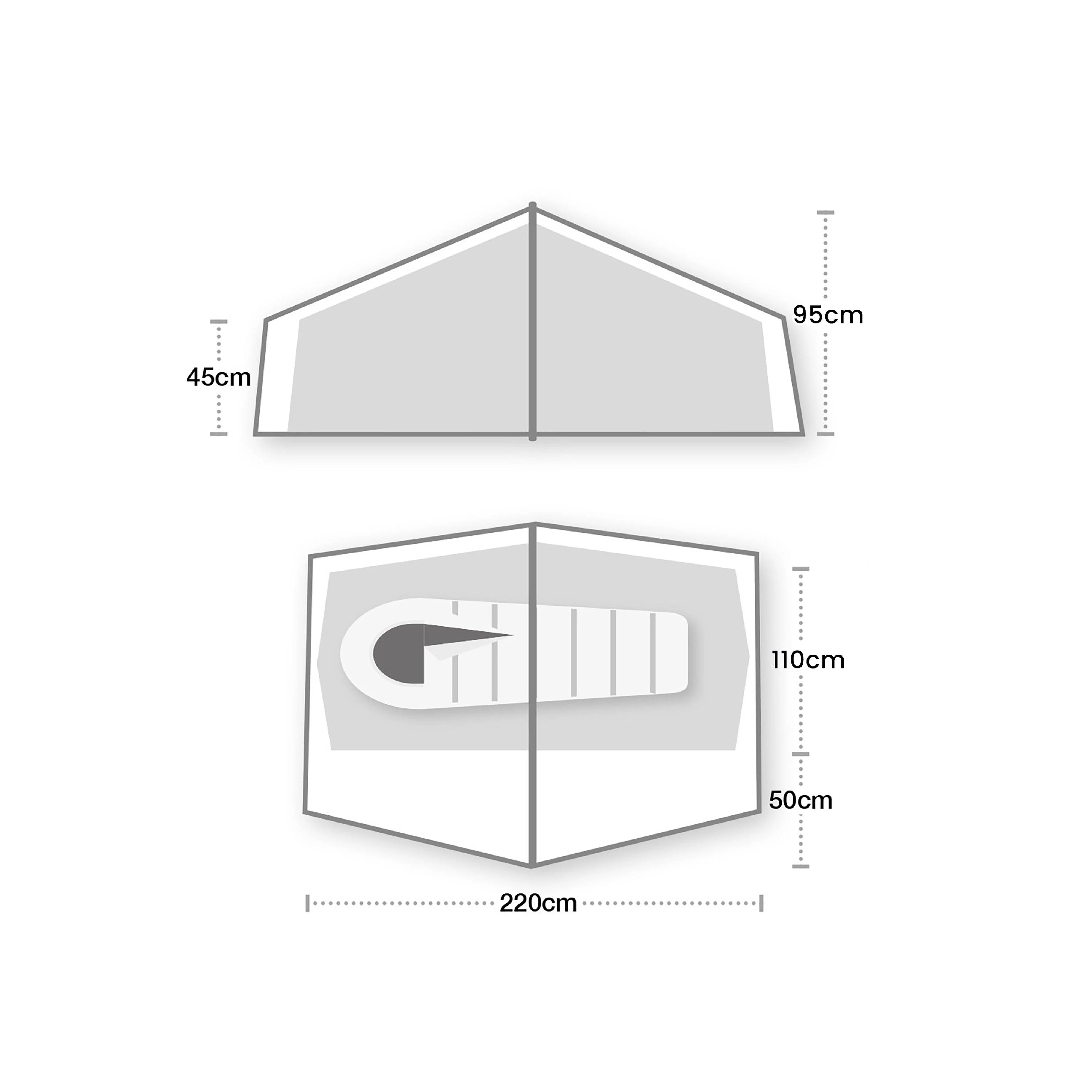 Norte Compact 1 Tent - Image 2