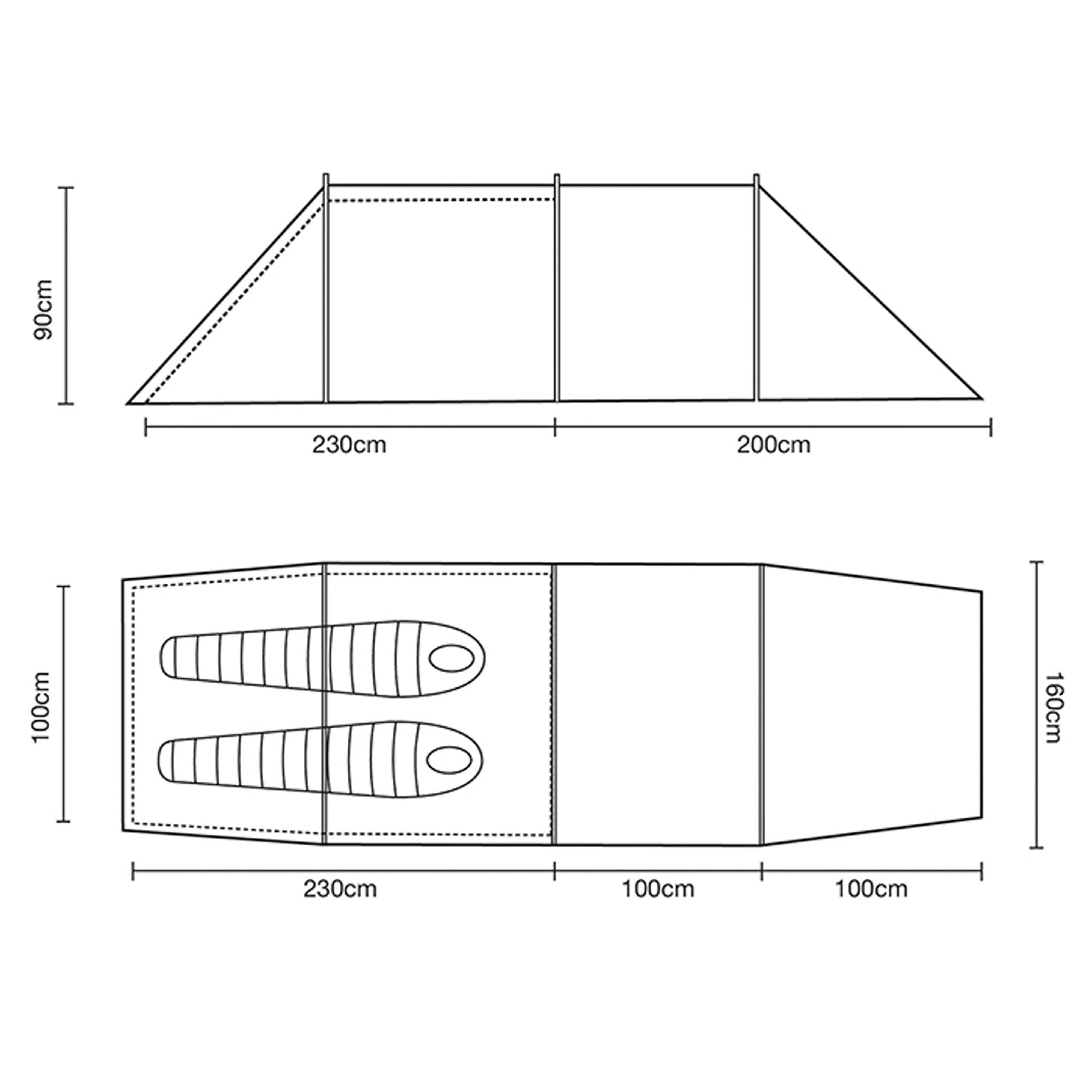 Refurbished Hoolie 2 2 Person Tent - Image 2