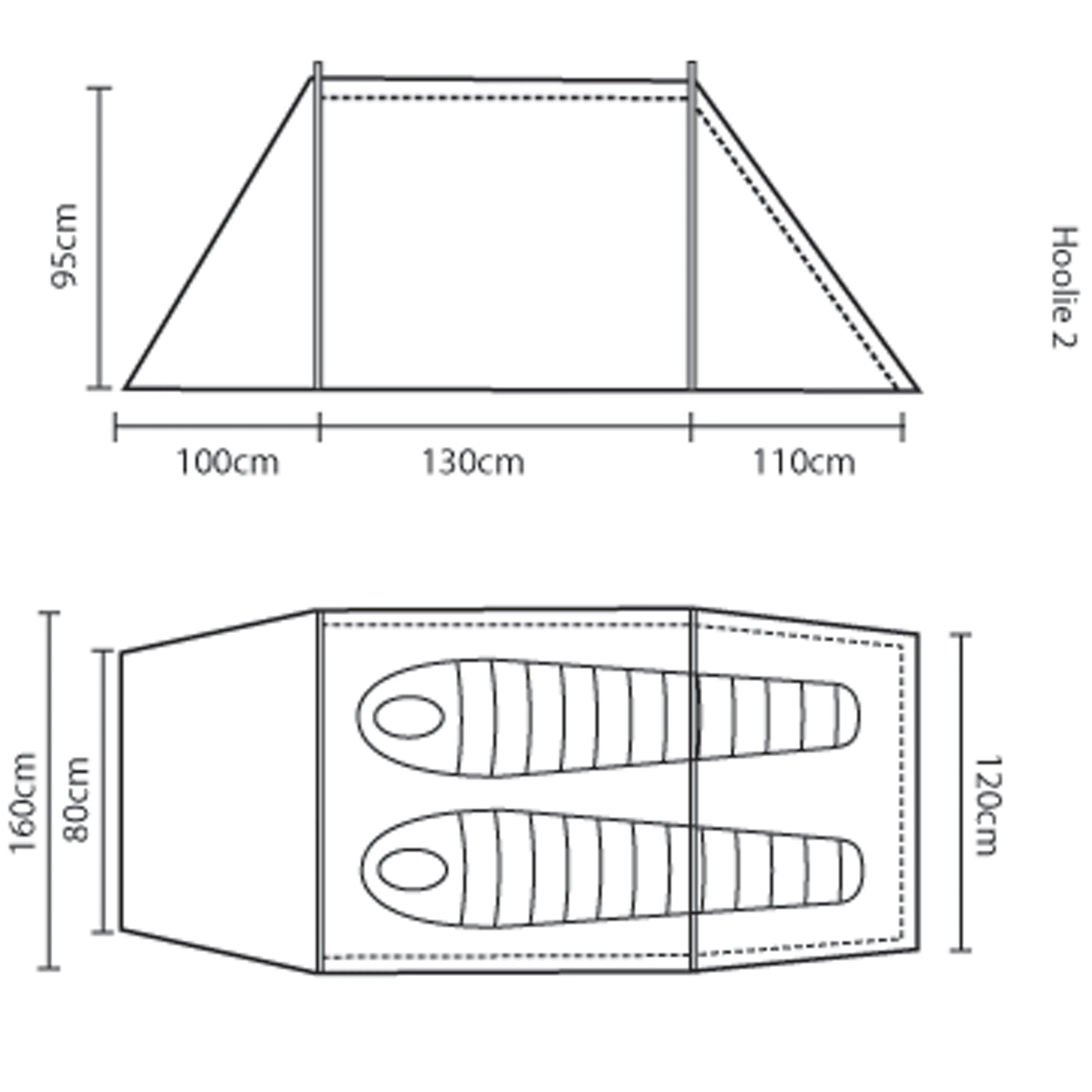 Hoolie 2 Man Tent - Image 2