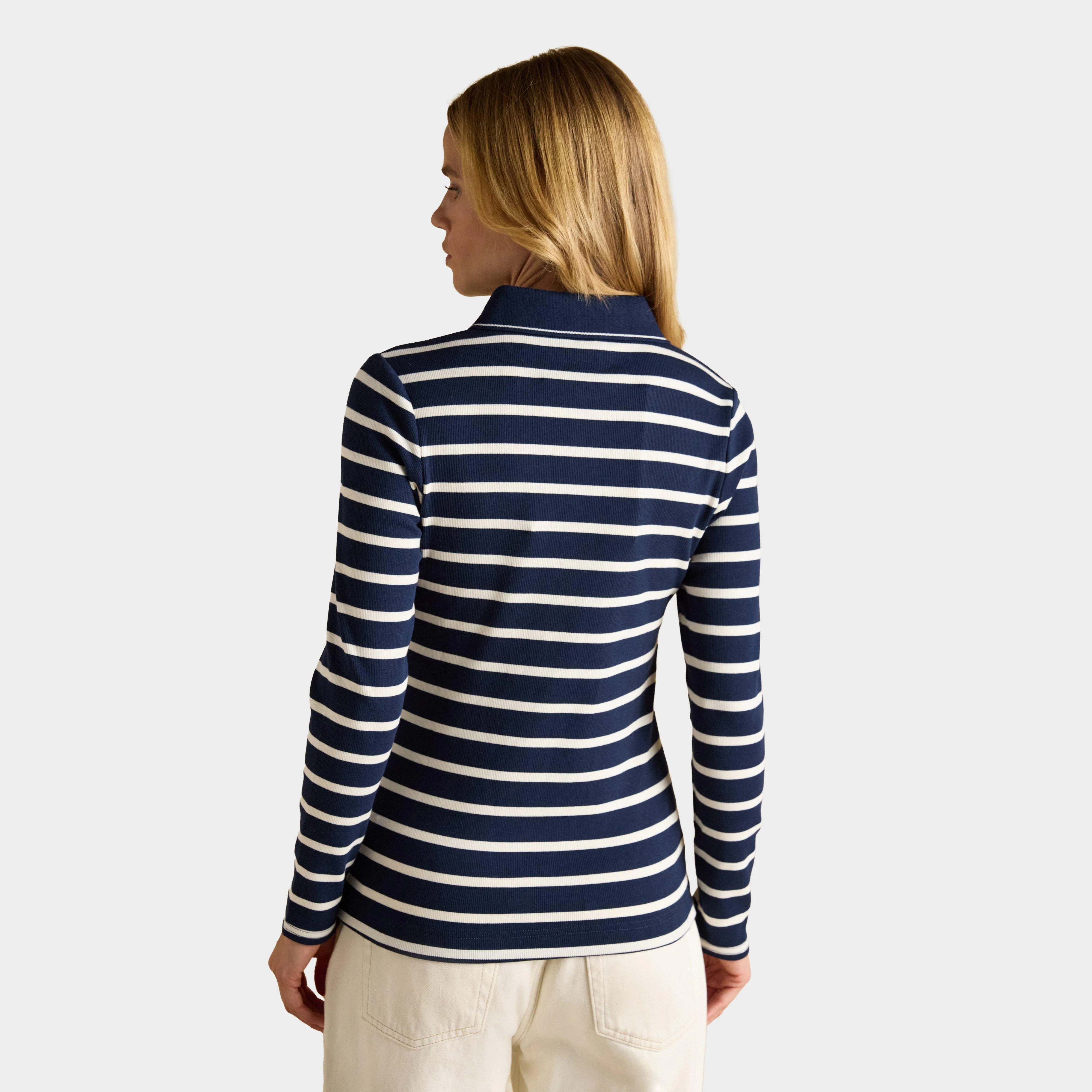Women's Fairfield Long Sleeve Polo Shirt - Image 2