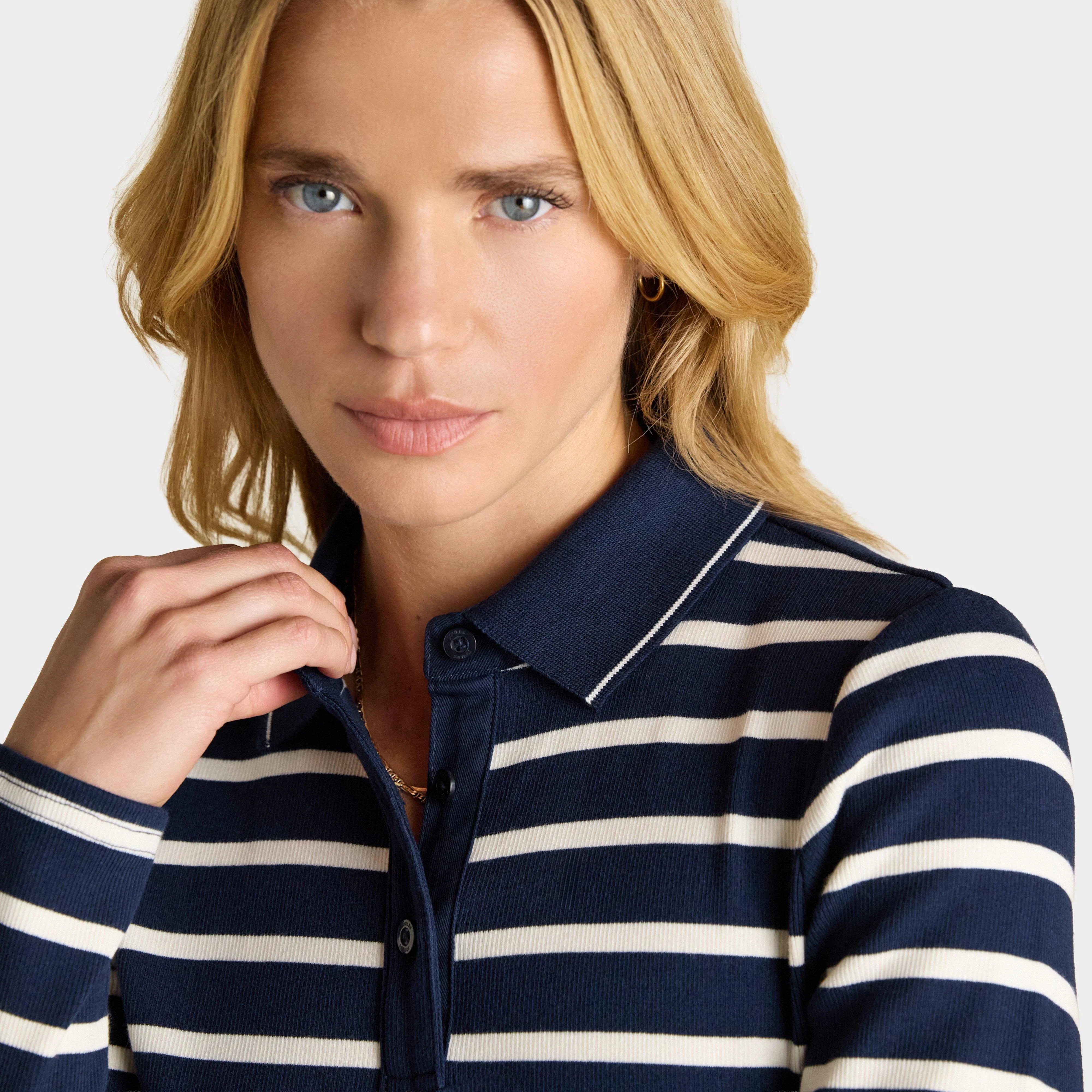 Women's Fairfield Long Sleeve Polo Shirt - Image 4