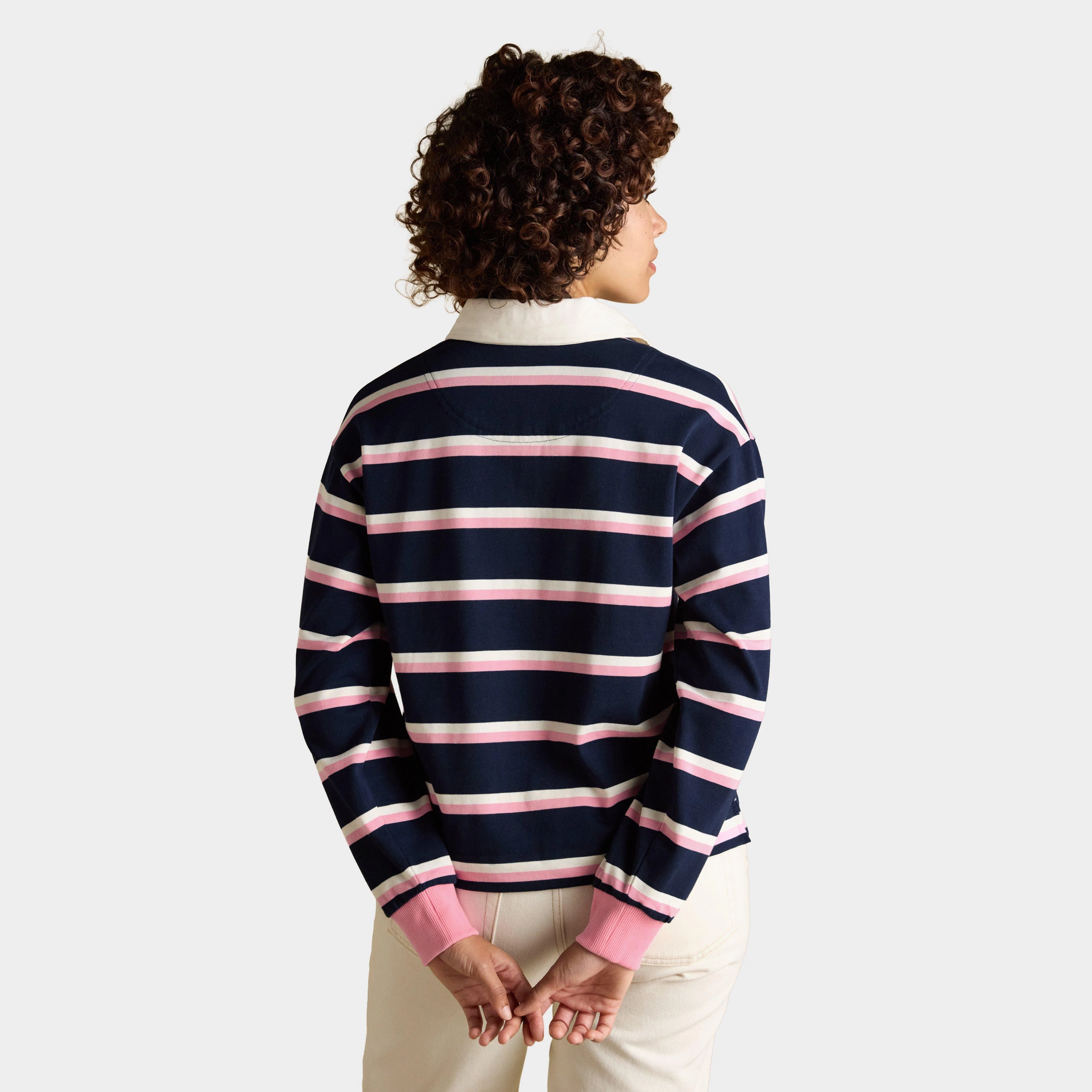 Women's Lara Striped Rugby Shirt - Image 2