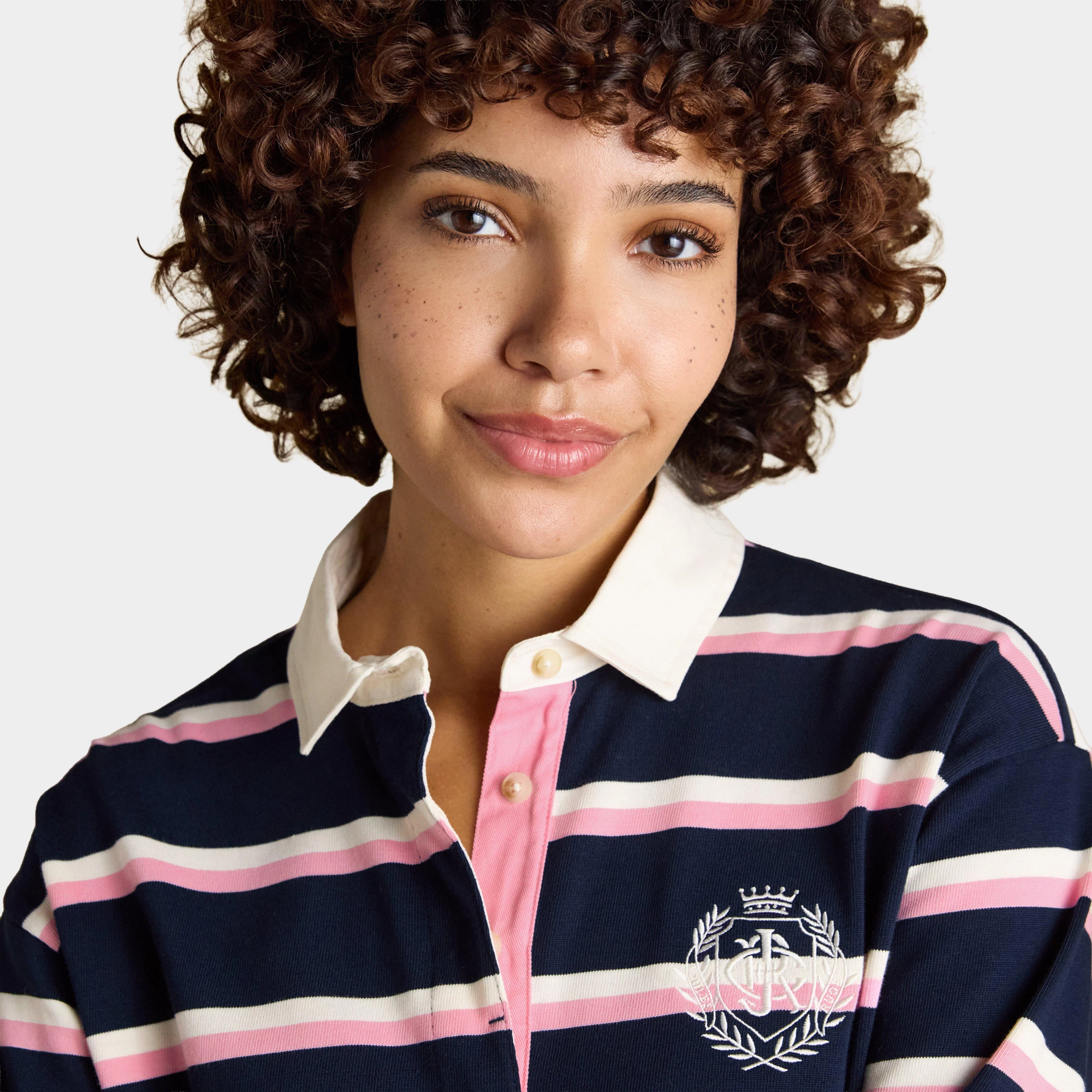 Women's Lara Striped Rugby Shirt - Image 4