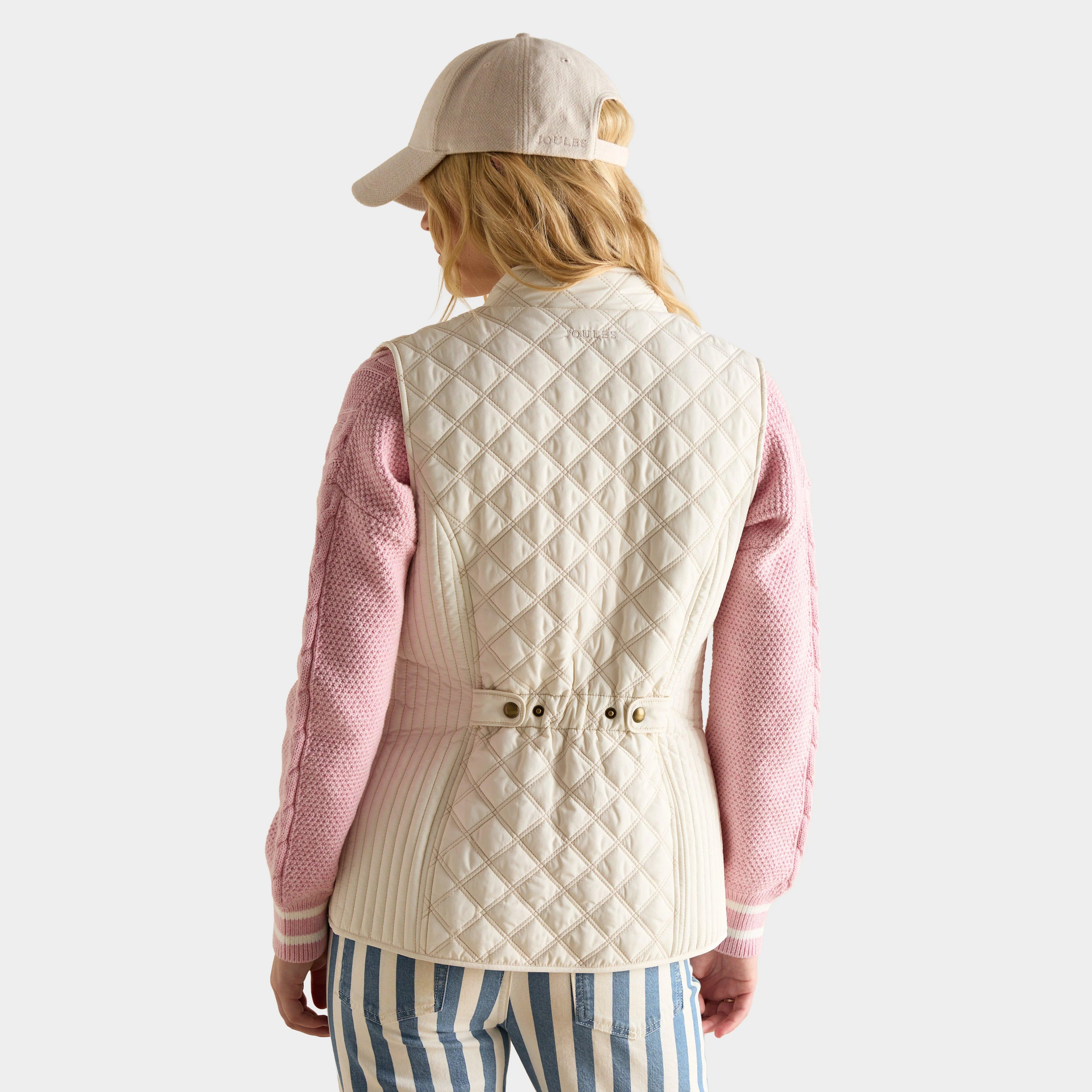 Women's Minx Showerproof Diamond Quilted Gilet - Image 2