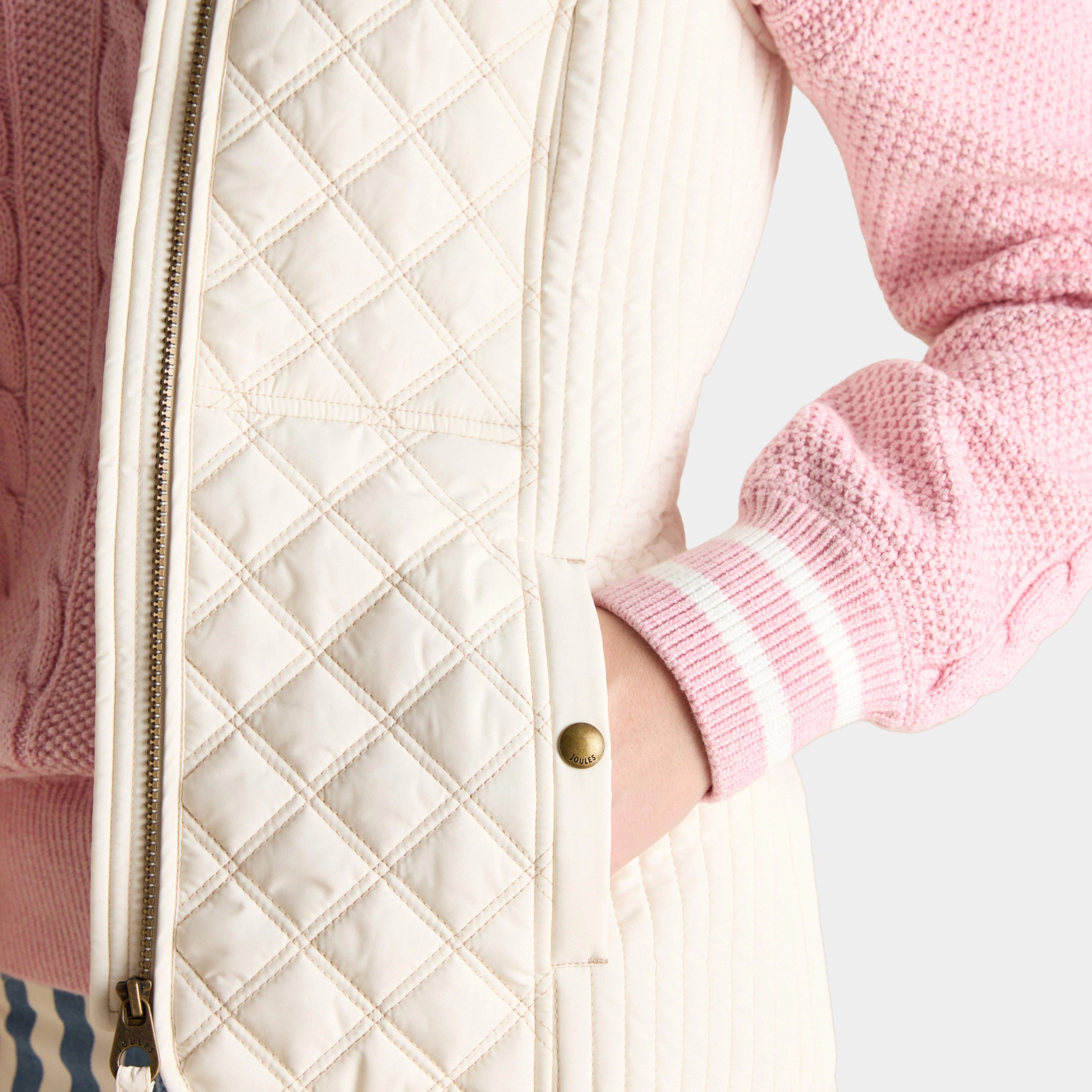 Women's Minx Showerproof Diamond Quilted Gilet - Image 7