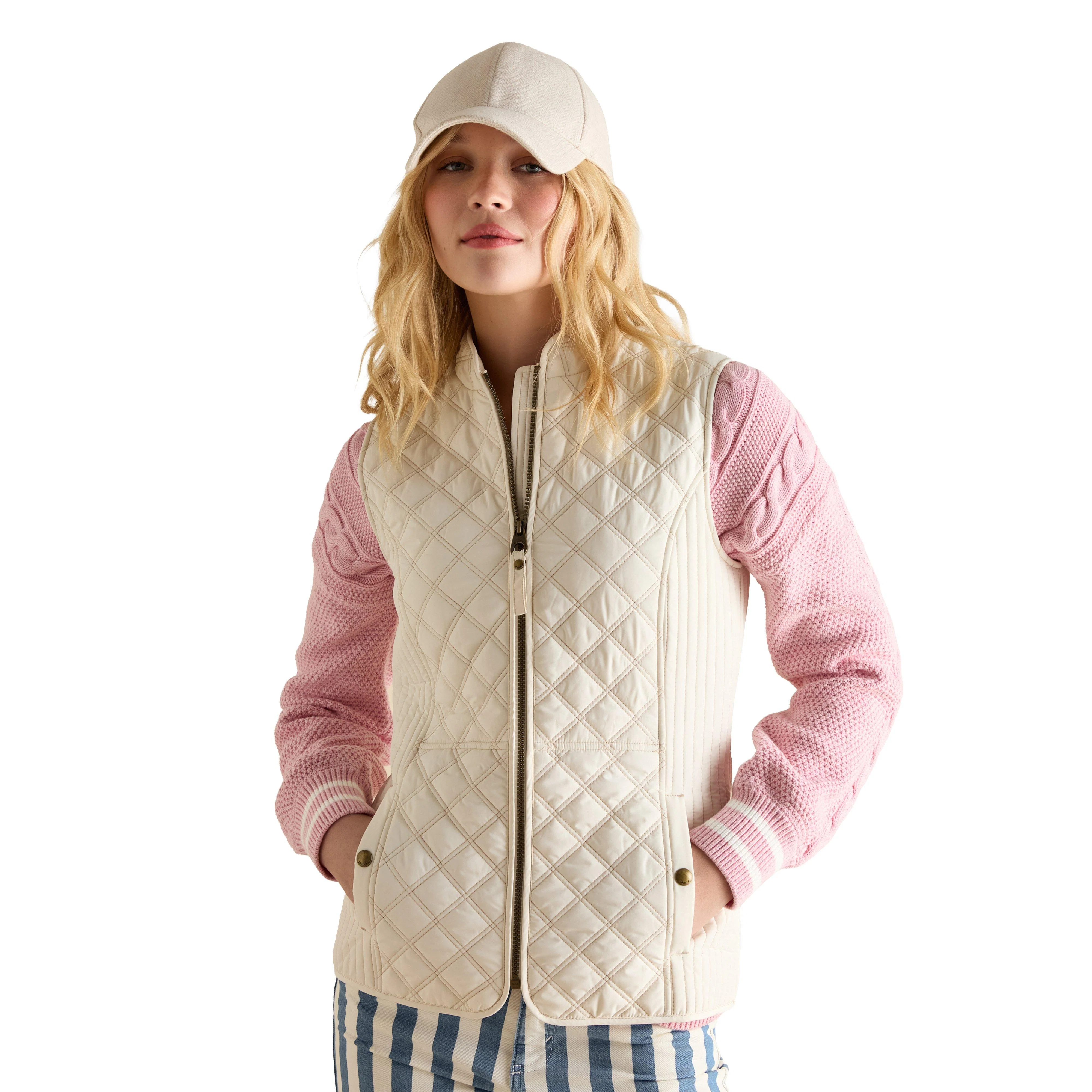 Women's Minx Showerproof Diamond Quilted Gilet - Image 8