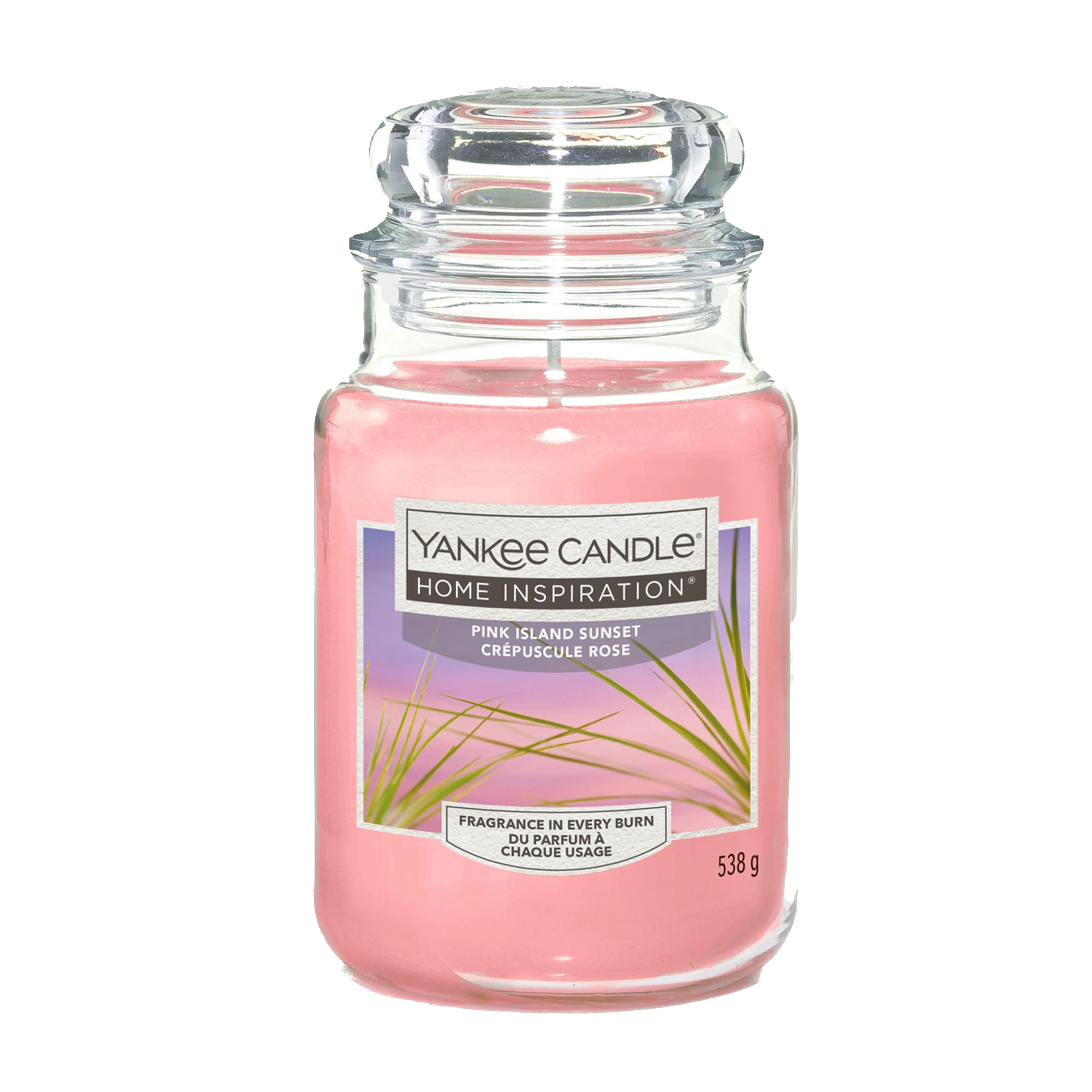 Pink Island Sunset Large Jar - Image 2