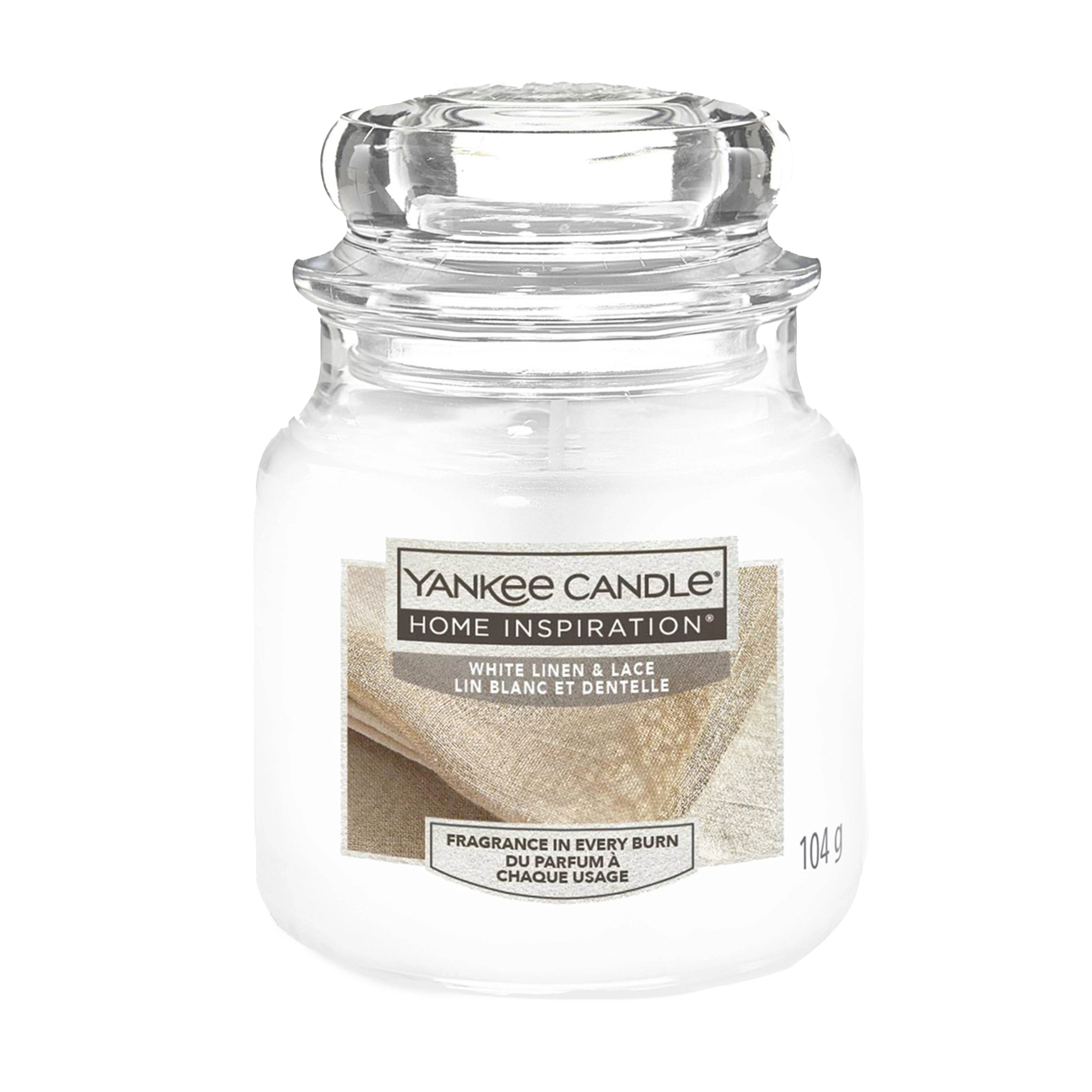 White Linen Small Jar - Image 2