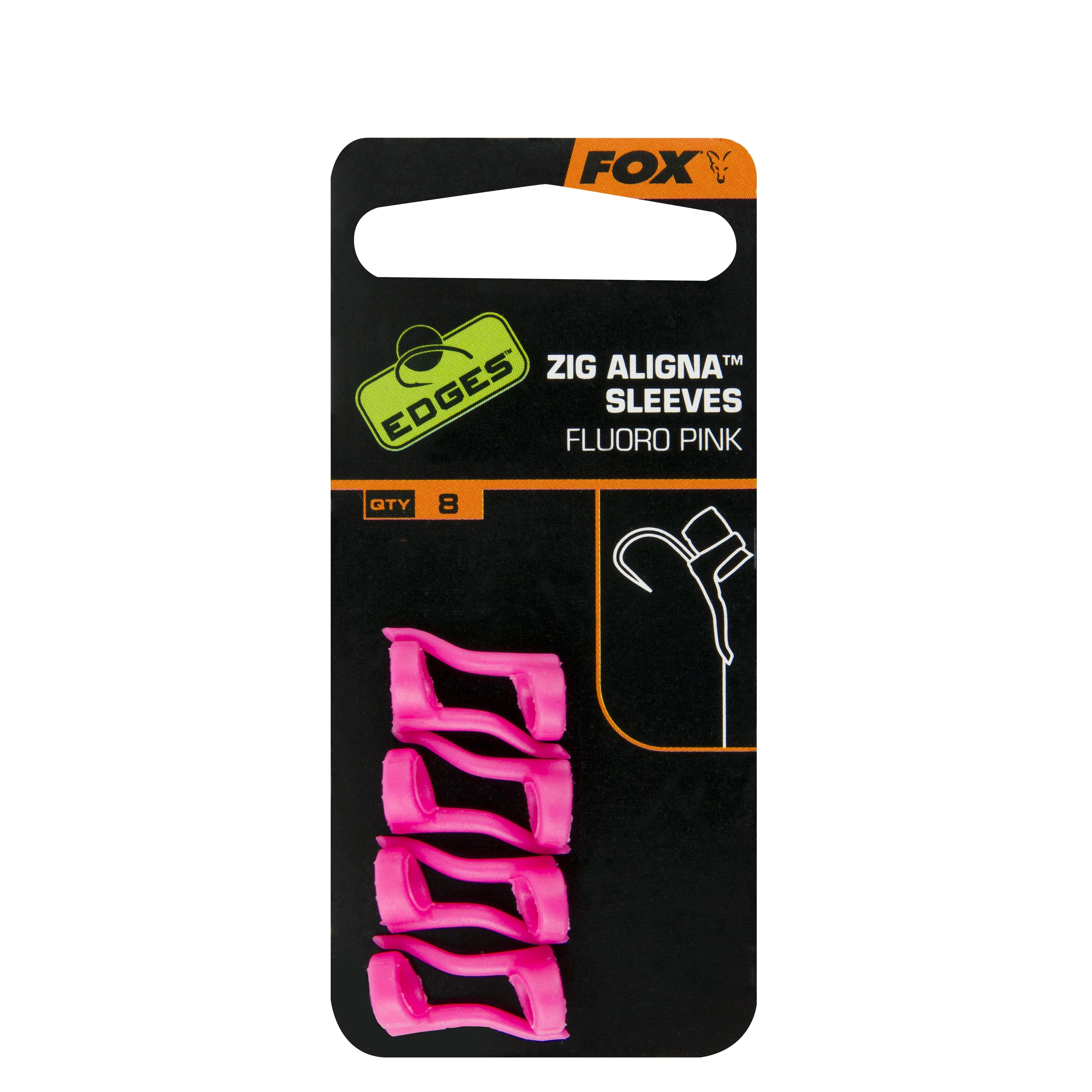 Zig Aligna Sleeves Flu Pink - Image 2