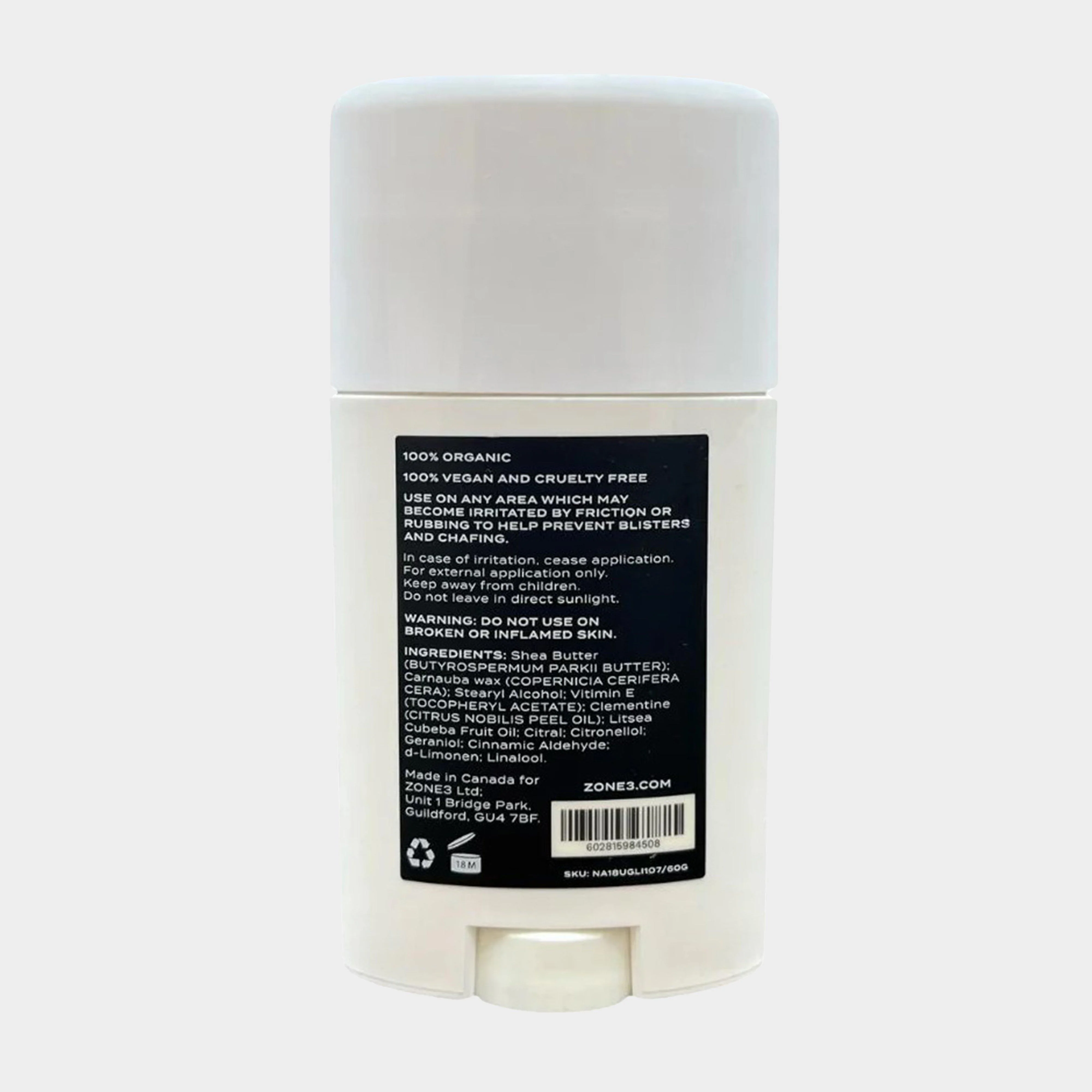 Natural Organic Anti-Chafing Balm 60ml - Image 3